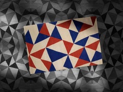 Arlecchino Carpet, Hand Knotted in Wool, 100 Knots, Donata Parruccini