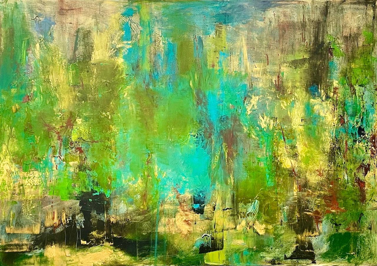 Abstract Painting di Arleen Joseph - Sotto la superficie