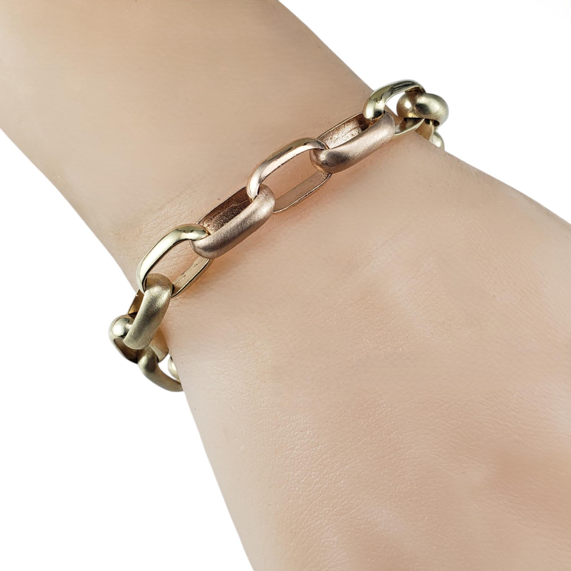 Arlene Altman Bracelet à maillons en or jaune et rose 14 carats n° 19896 en vente 2