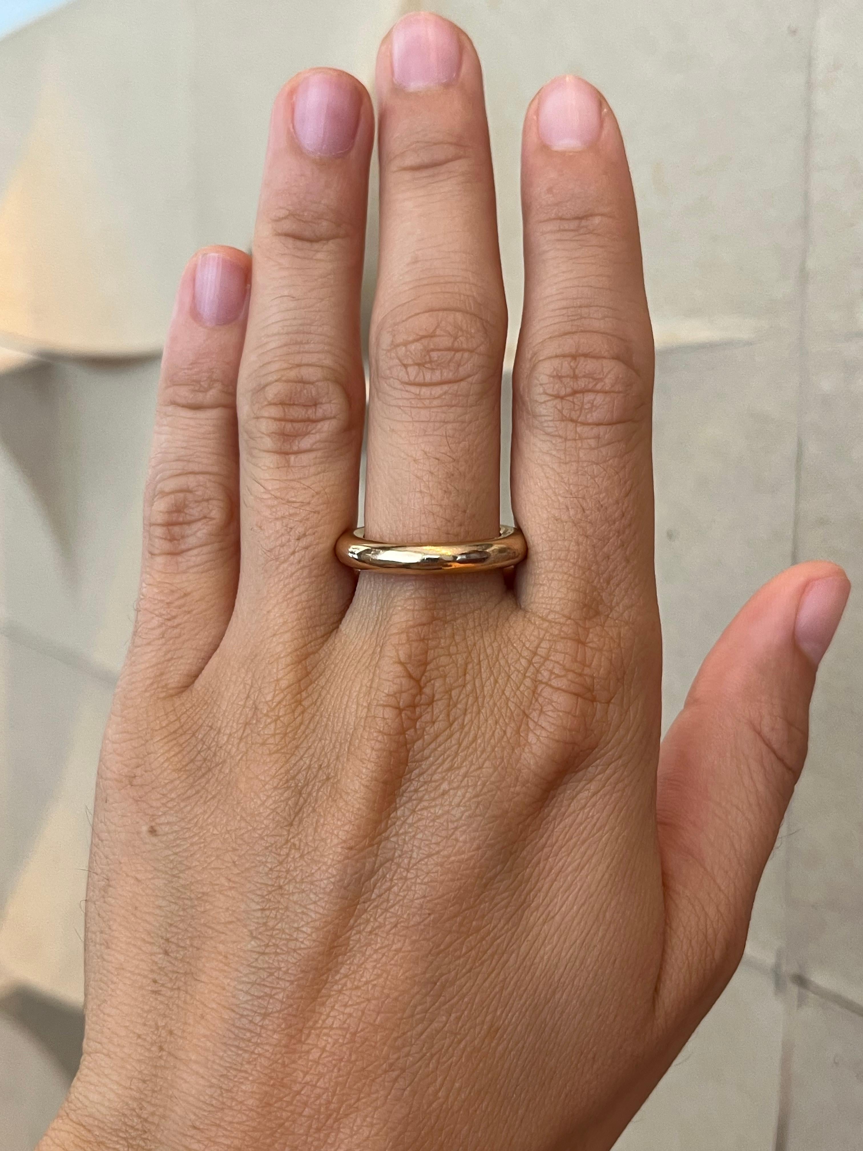 Arlene Altman Rundrohrring massiv 18K Rose Gold (Moderne) im Angebot