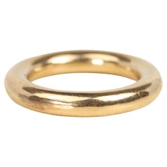 Arlene Altman Rundrohrring massiv 18K Rose Gold