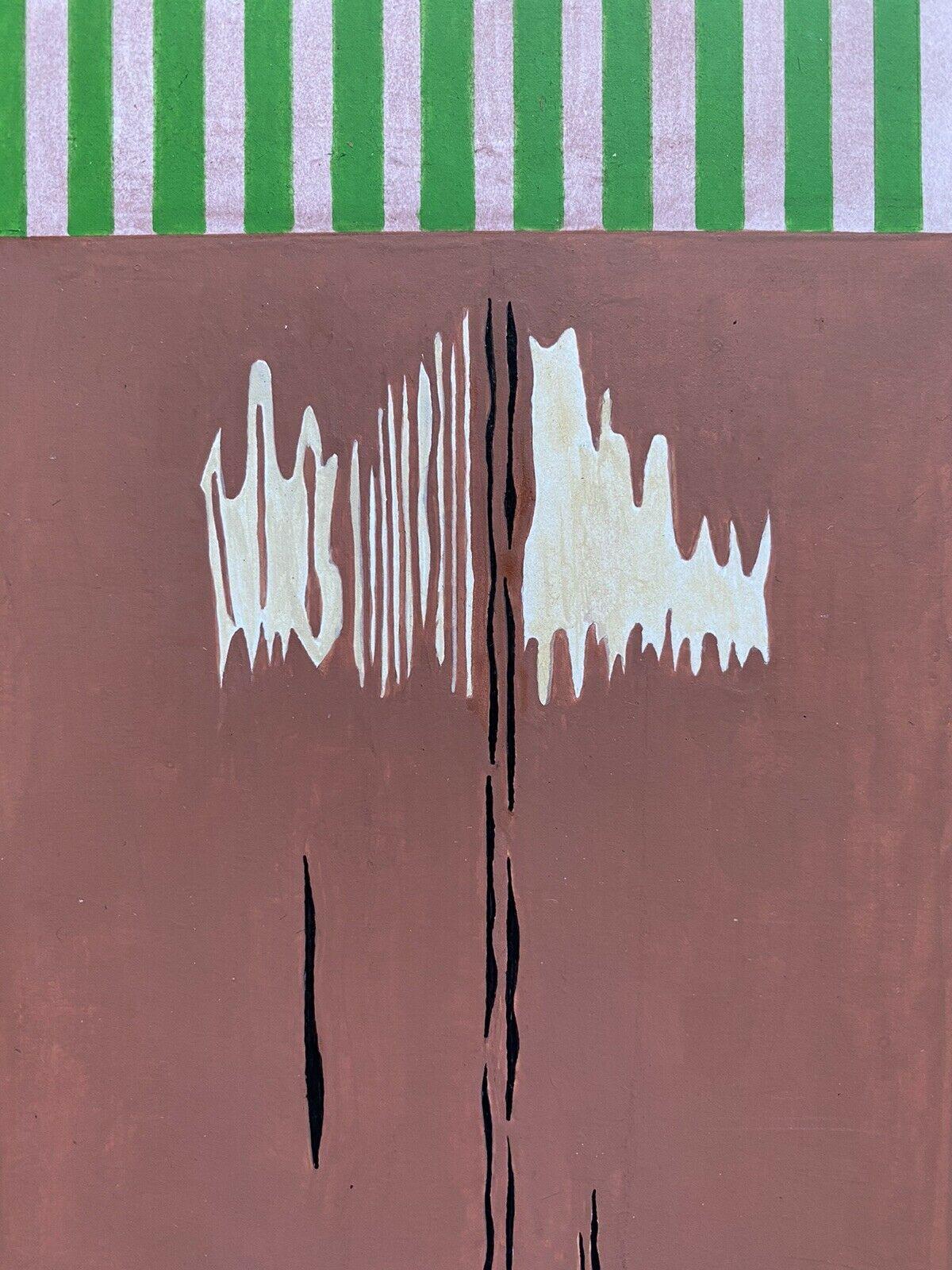 ARLETTE MARTIN (nato nel 1924) PITTURA GEOMETRICA ASSTRATTA FRANCESE DEL 1980 - FIRMATA - Painting Astratto di Arlette Martin
