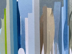 ARLETTE MARTIN (b.1924) FRENCH GEOMETRIC ABSTRACT PAINTING