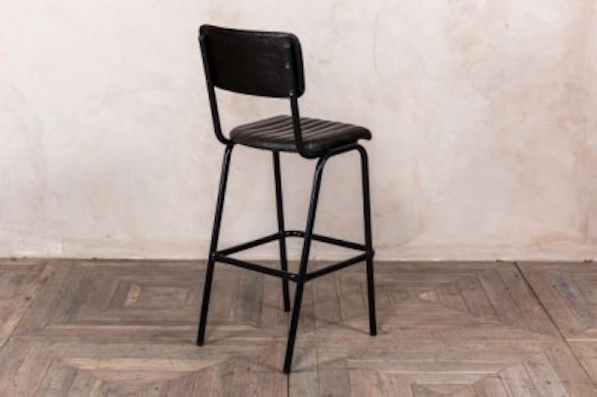 Arlington Leather Breakfast Bar Stools, 20th Century For Sale 2