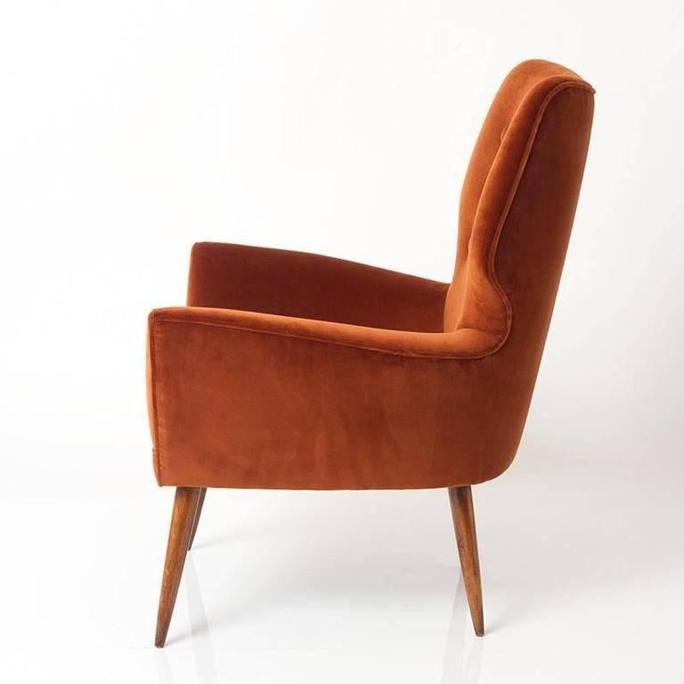 Mid-Century Modern Arlo Chair - Bespoke - Made with your Fabric For Sale