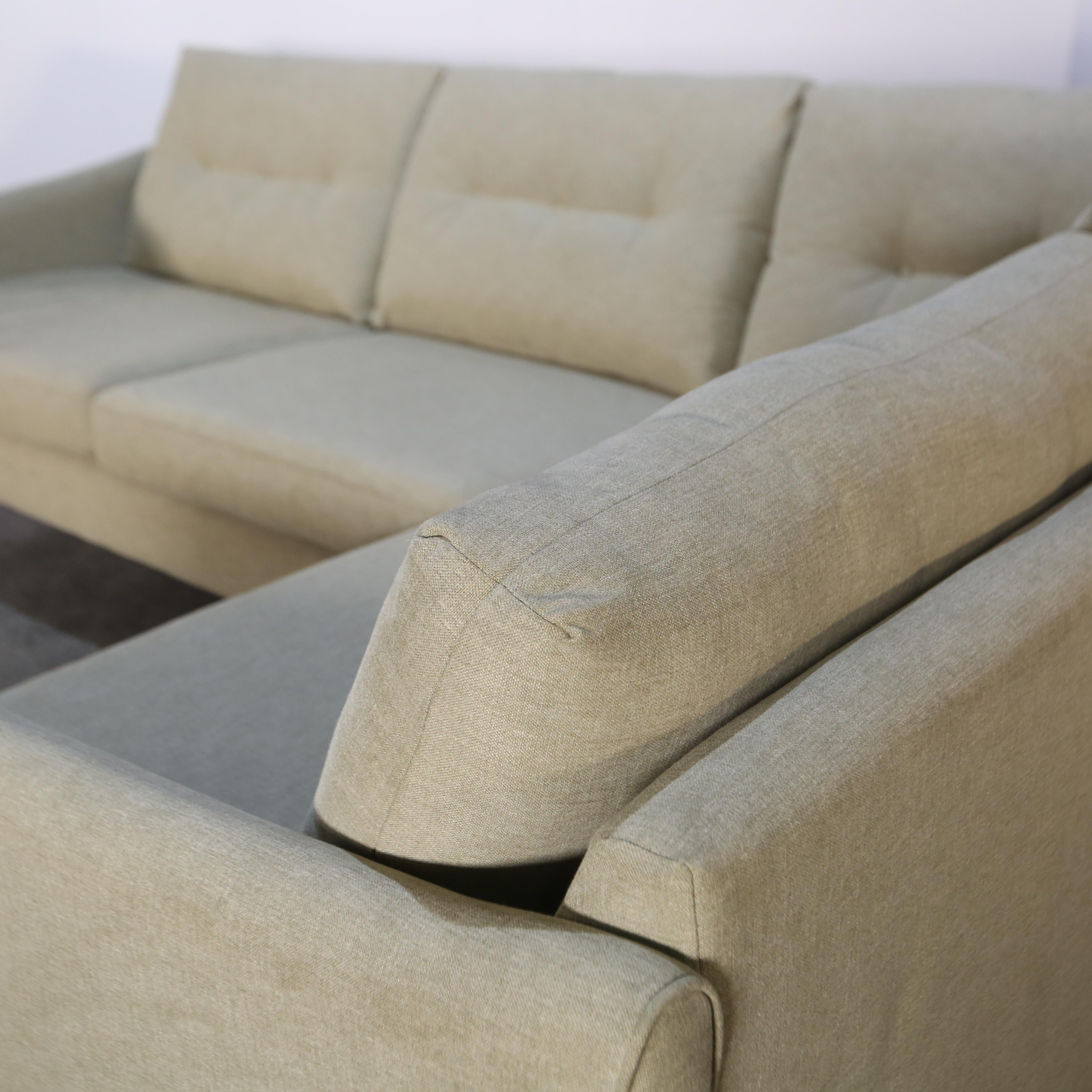 Fabric Arlo & Jacob Zachary Grande Sofa For Sale