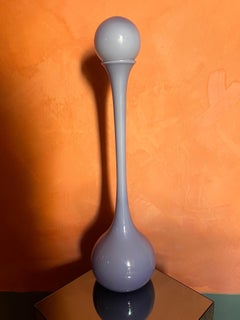 Vase violet en verre de Murano d'Arlo Moretti, Italie, années 1970