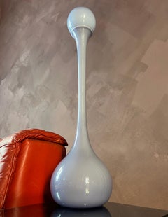 Arlo Moretti Violette Murano-Glasvase, Italien, 1970er Jahre