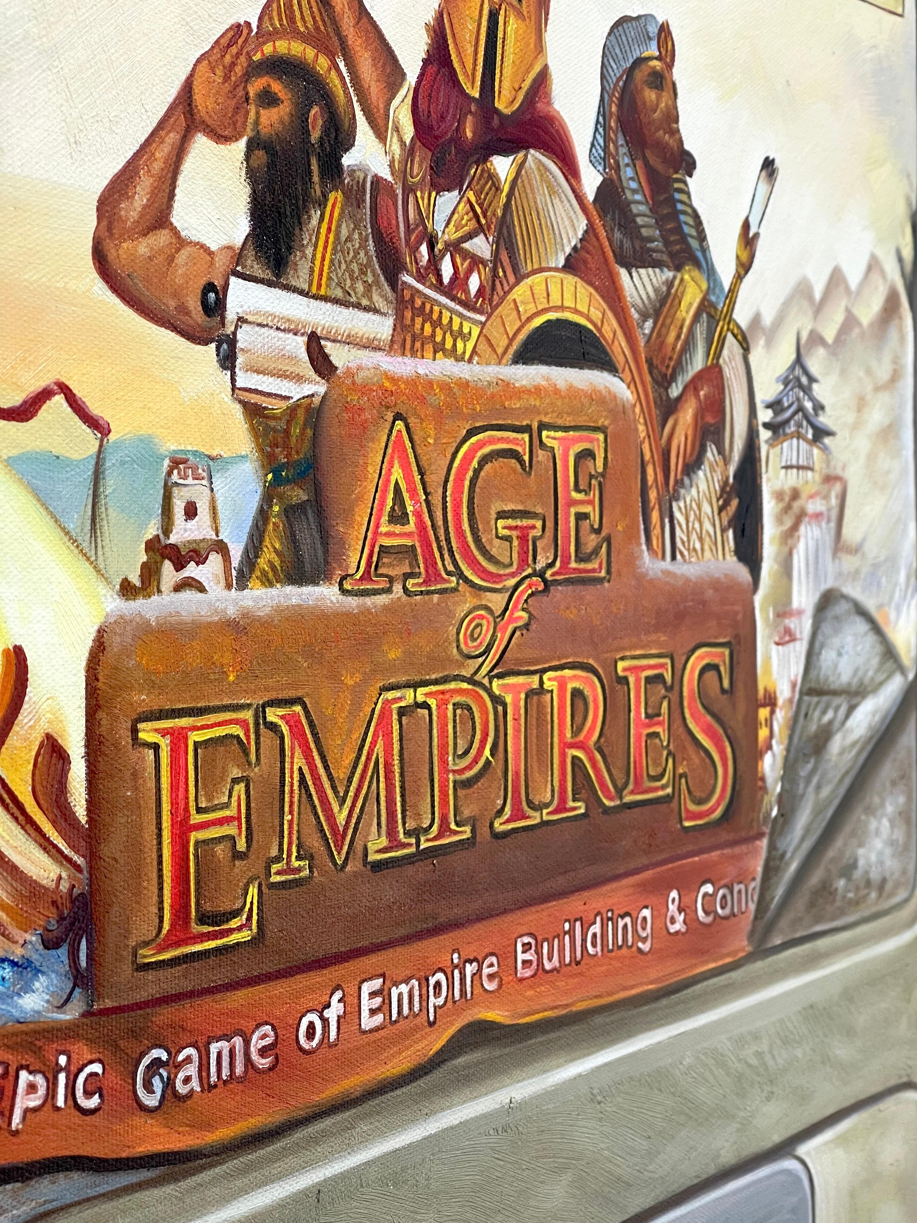 Arlo Sinclair - Age Of Empires: Imperialism, Painting 2022 For Sale 1