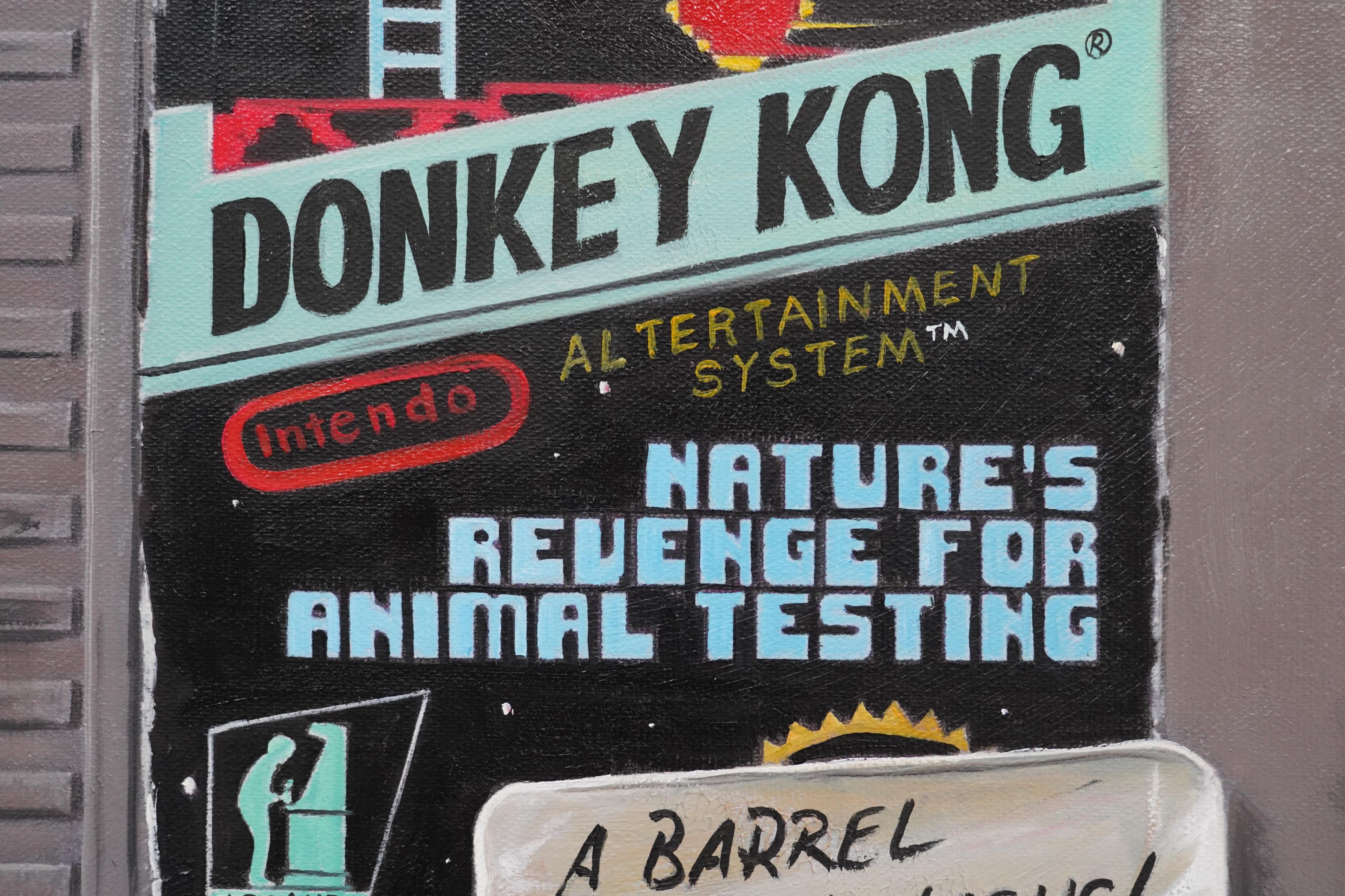 Arlo Sinclair - Donkey Kong: Nature's Revenge - NES , Painting 2024 For Sale 1