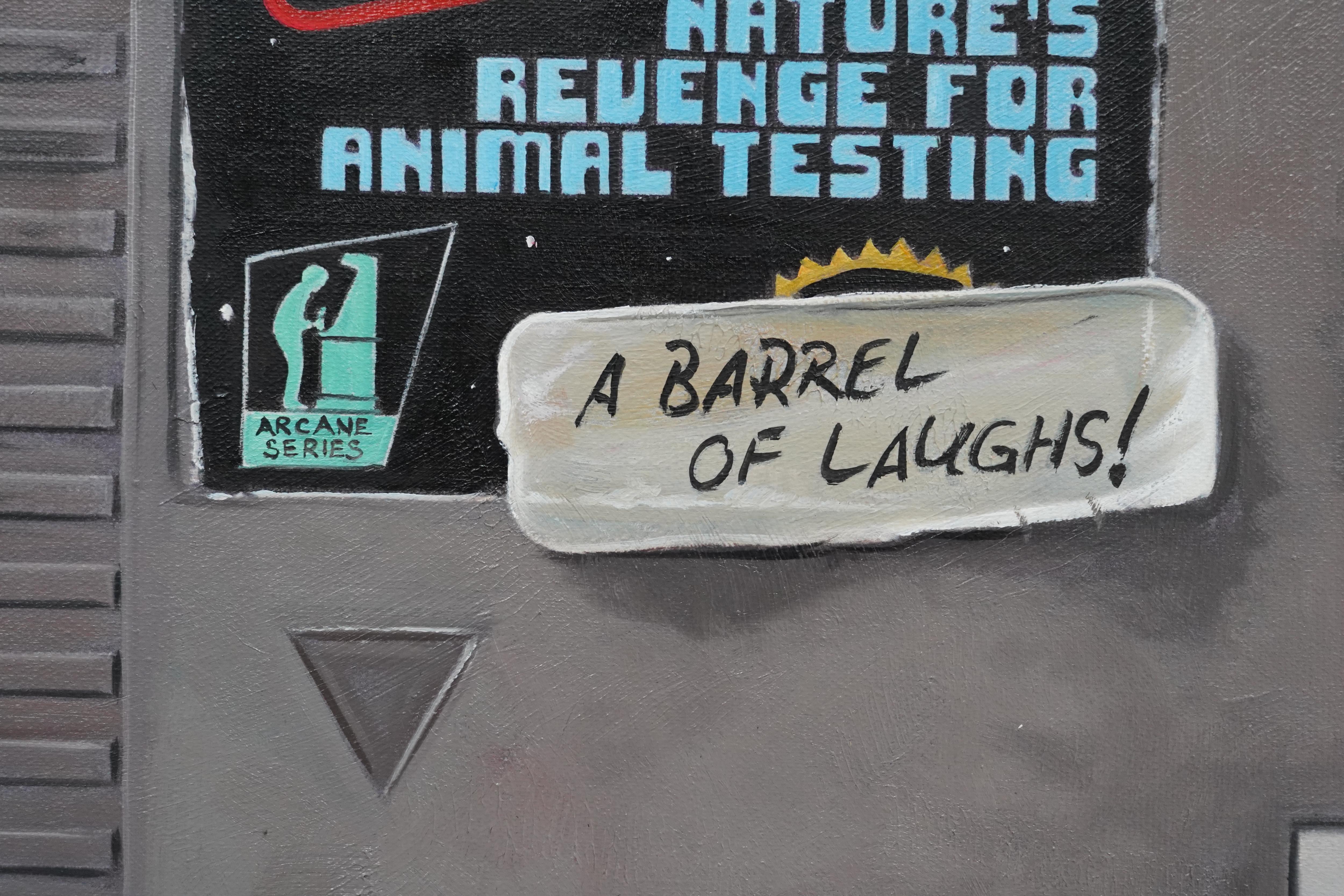 Arlo Sinclair - Donkey Kong: Nature's Revenge - NES , Painting 2024 For Sale 2