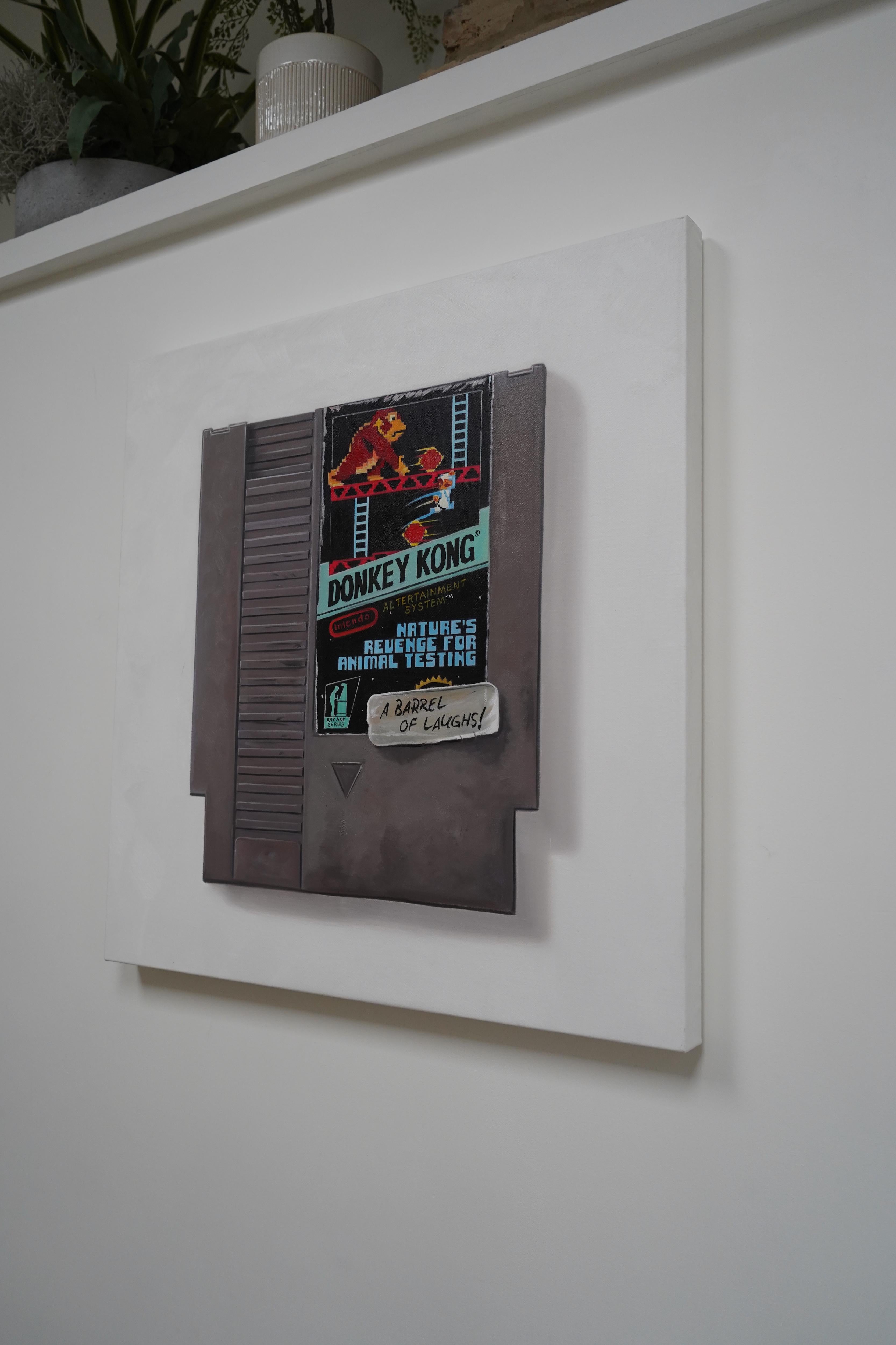 Arlo Sinclair - Donkey Kong: Nature's Revenge - NES , Painting 2024 For Sale 3