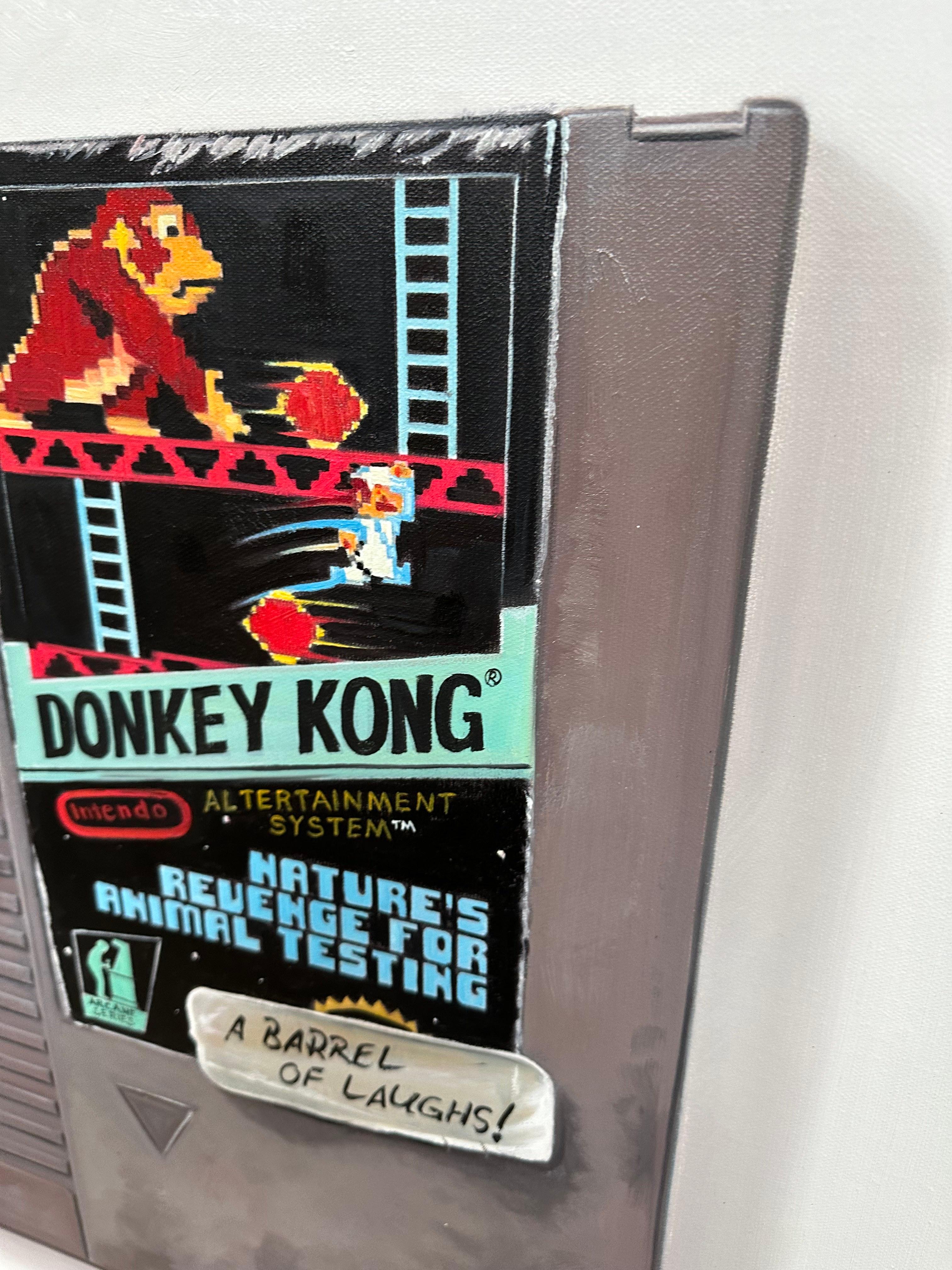 Arlo Sinclair - Donkey Kong: Nature's Revenge - NES , Painting 2024 For Sale 4
