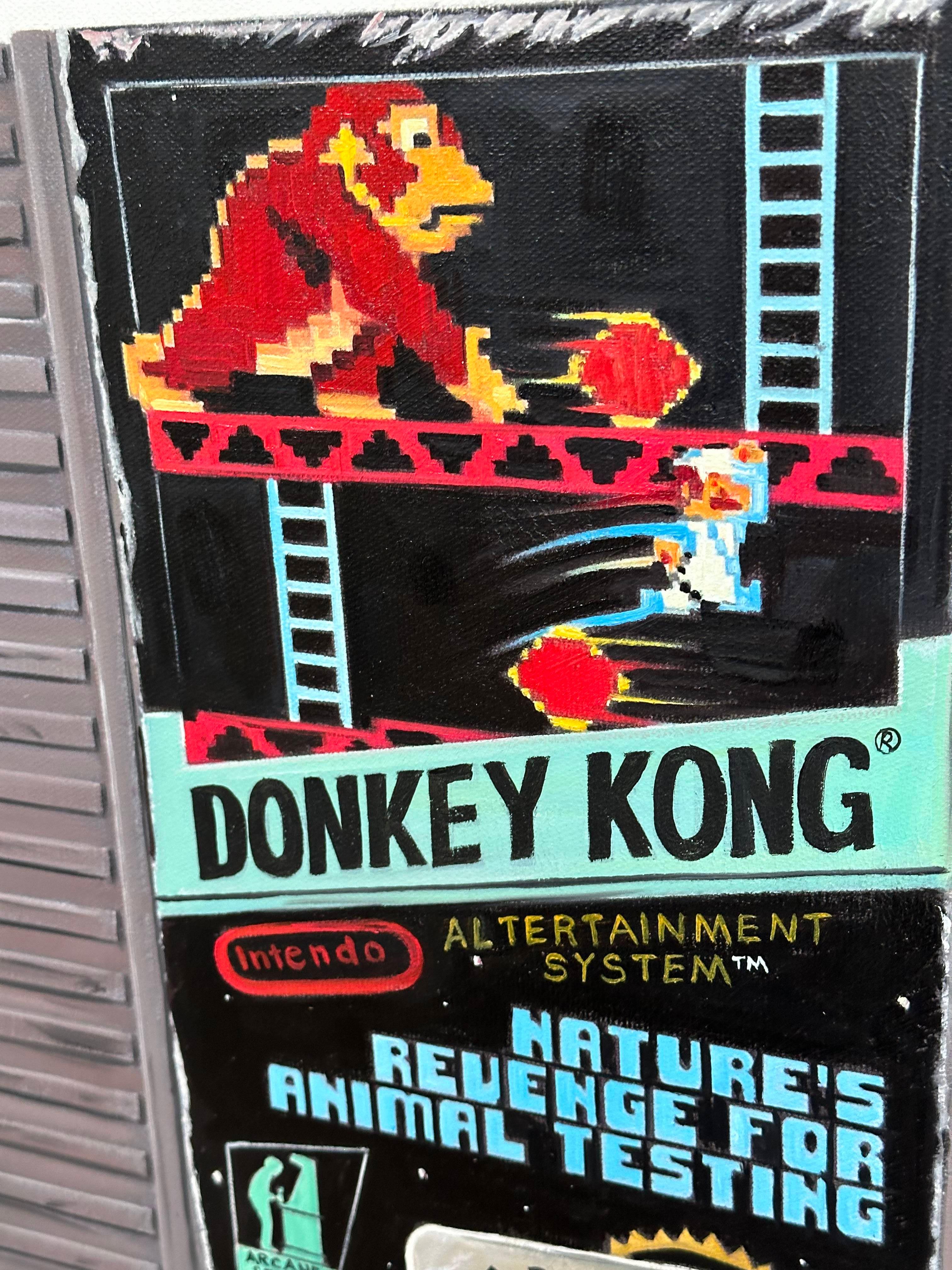 Arlo Sinclair - Donkey Kong: Nature's Revenge - NES , Painting 2024 For Sale 5