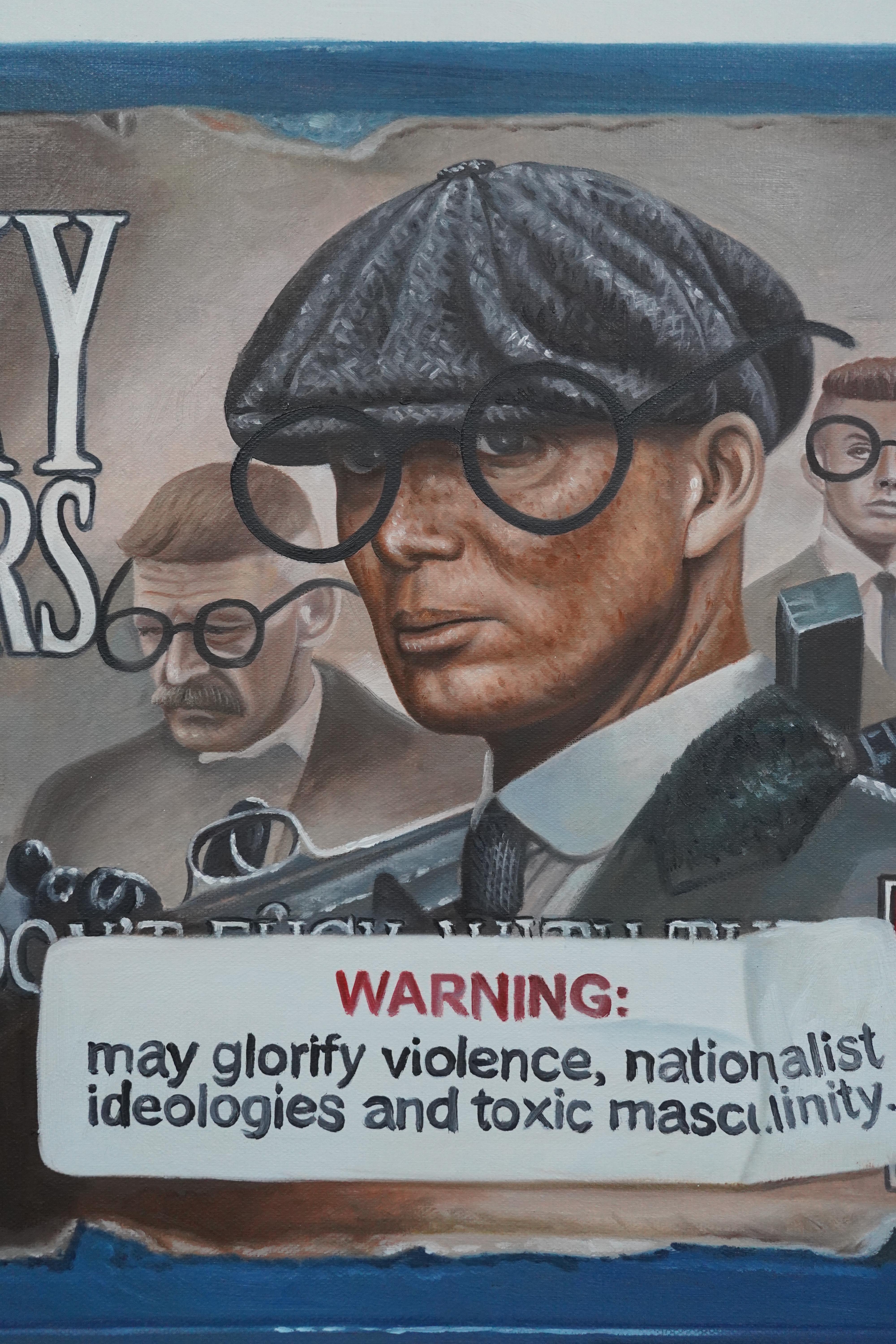 Arlo Sinclair – Geeky Blinders, Gemälde 2023 im Angebot 2