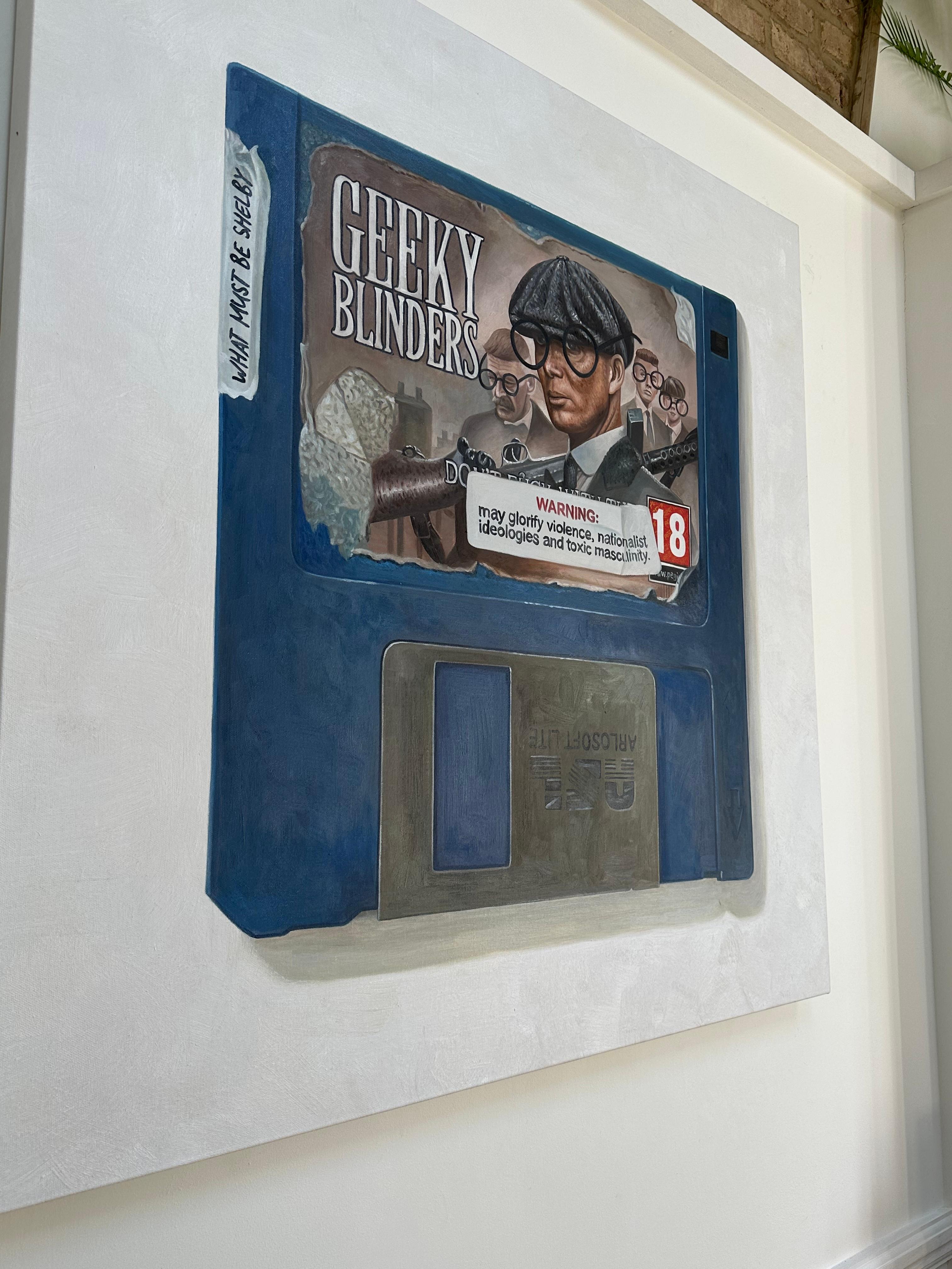 Arlo Sinclair – Geeky Blinders, Gemälde 2023 im Angebot 5