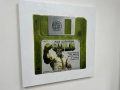 Arlo Sinclair - The Credible Hulk - 3.5" Green, Painting 2024
