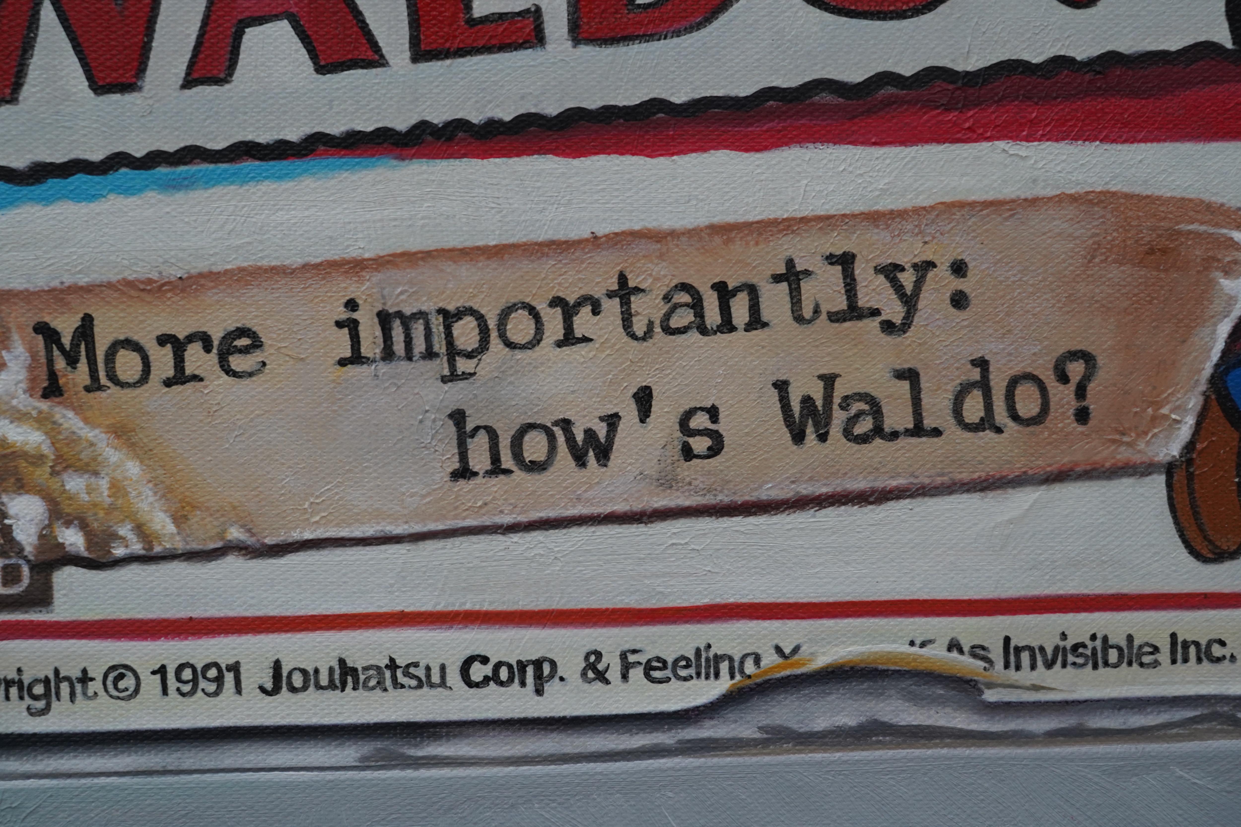 Arlo Sinclair - WAREZ Waldo, Painting 2023 For Sale 6