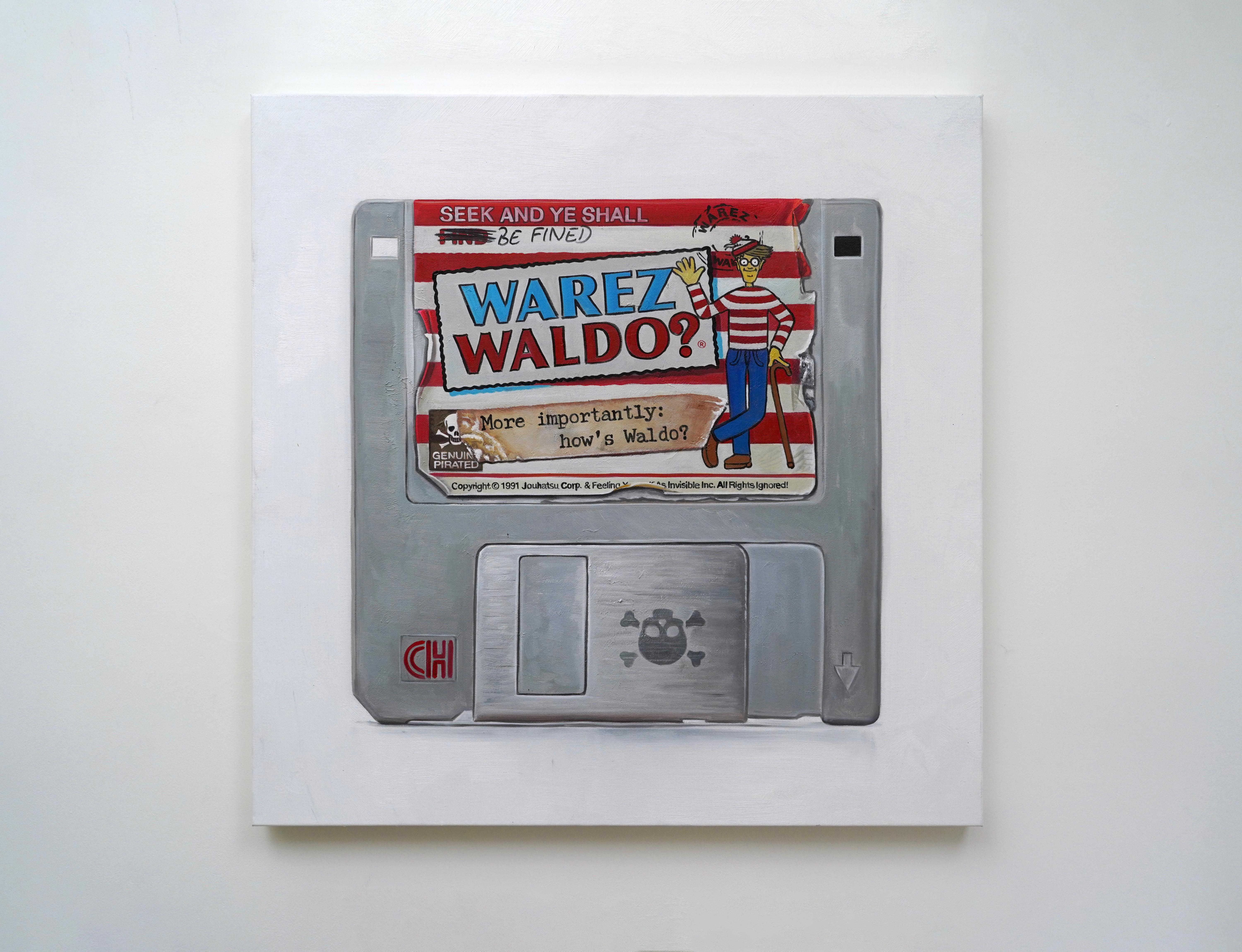 Arlo Sinclair is a computer programmer turned artist. What happens when you mix coding, an 80s gaming addiction and fine art? His creations pay homage to the functional beauty of obsolete digital storage (and the data contained therein)… all while