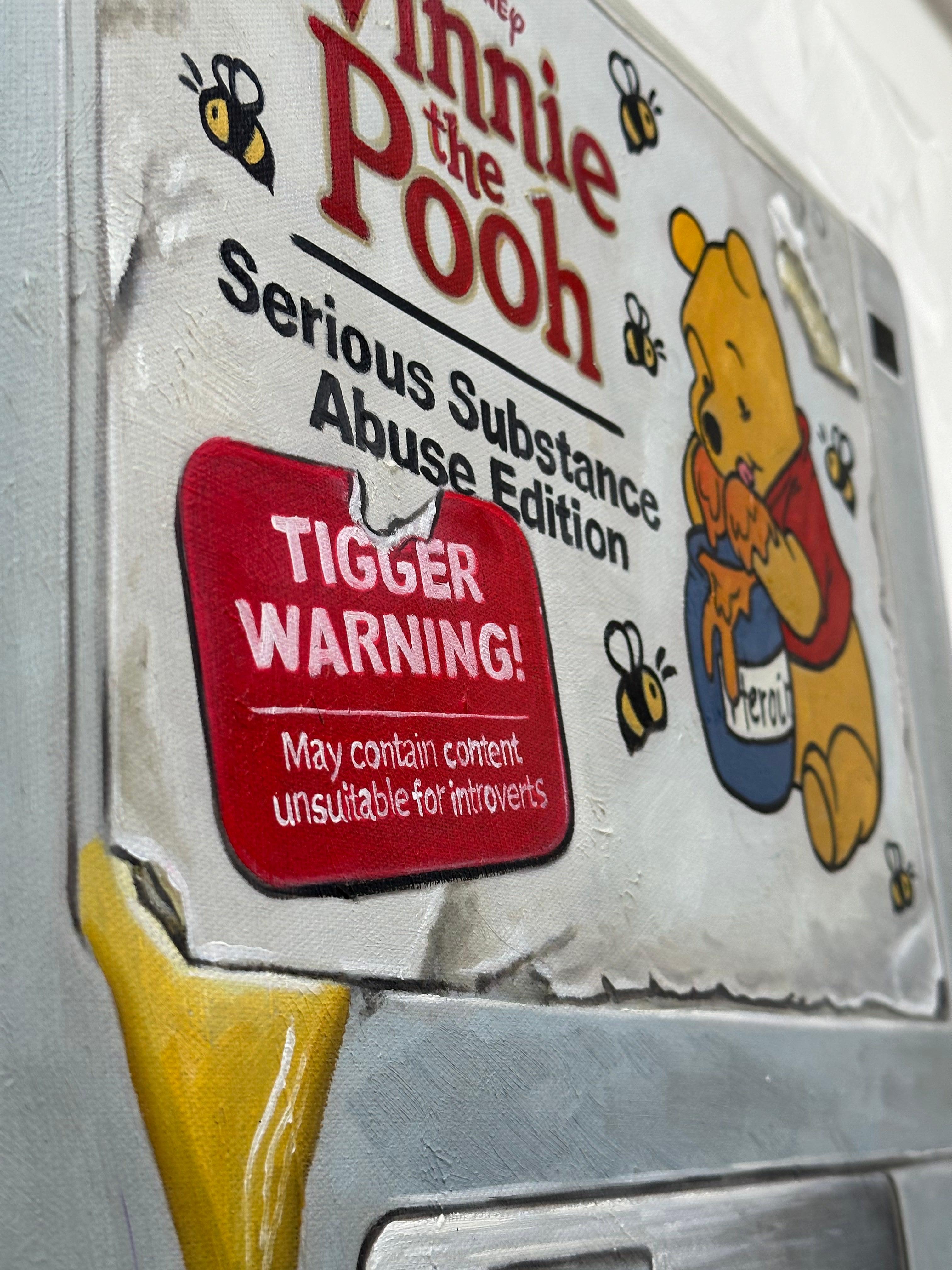 Arlo Sinclair - Winnie the Pooh: Tigger Warning, Painting 2023 For Sale 9