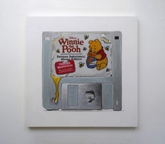 Arlo Sinclair - Winnie le Pooh : Avertissement au guindant, peinture de 2023