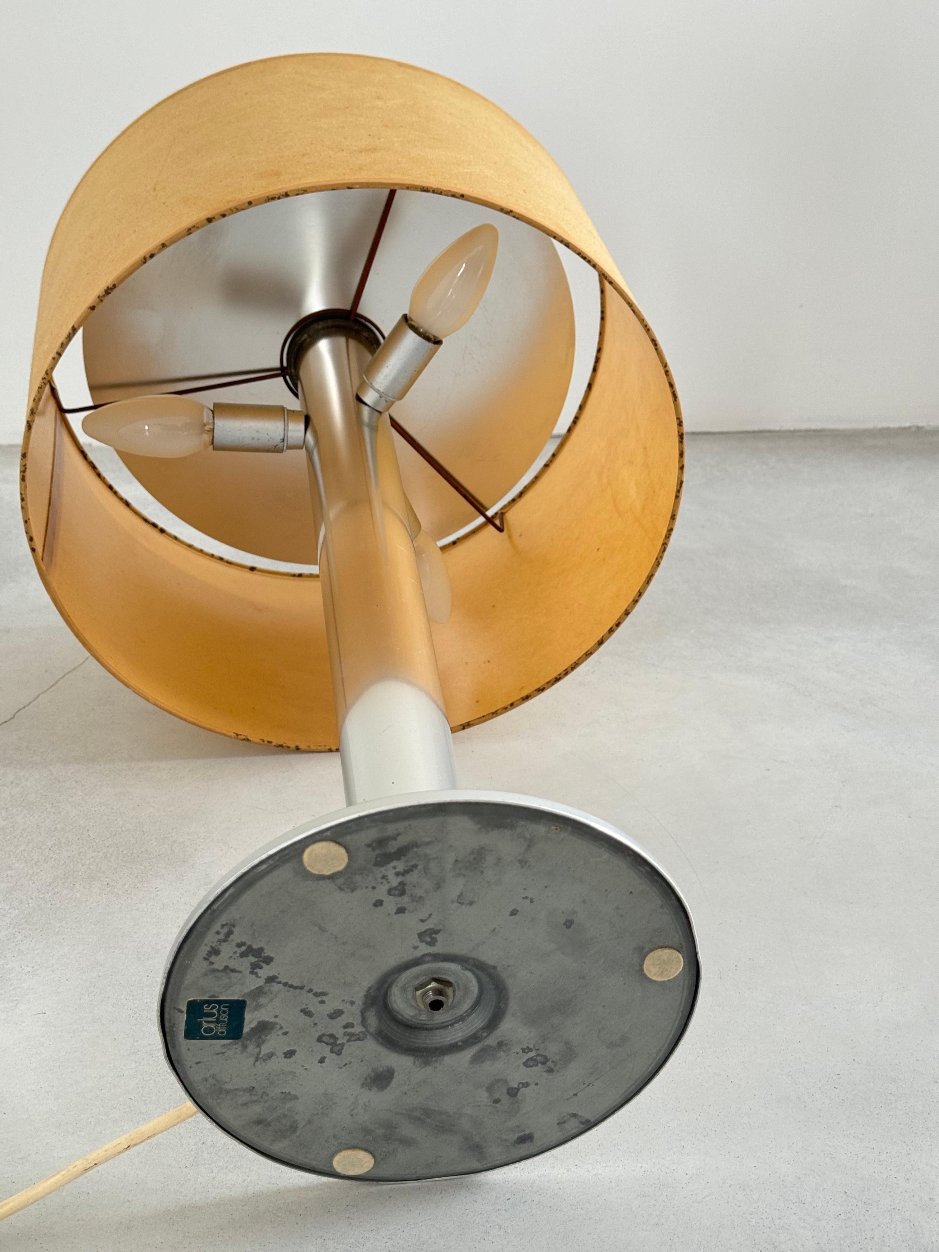 Arlus Diffusion, Design-Tischlampe, Frankreich um 1970 im Angebot 5