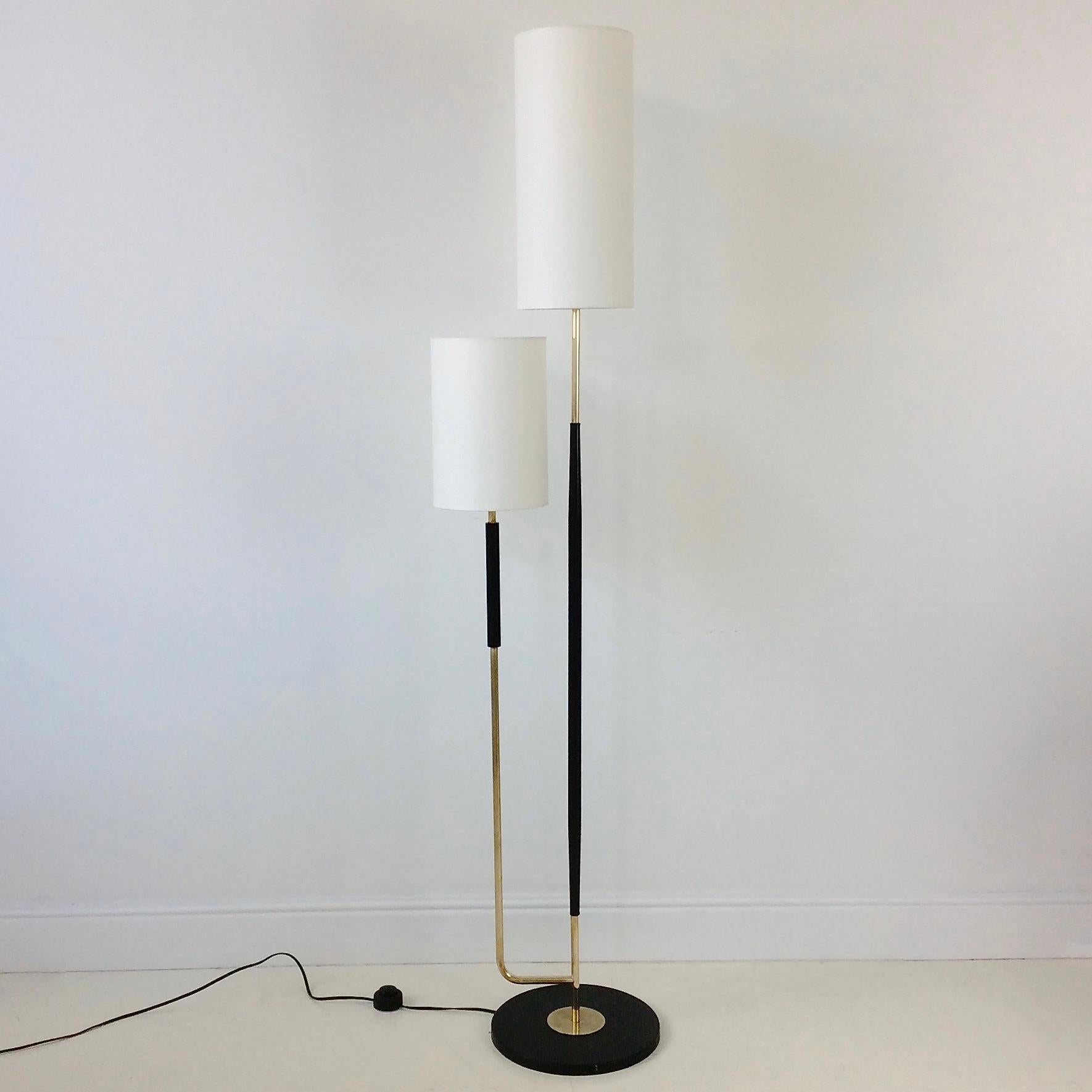 French Arlus Floor Lamp, circa 1950, France