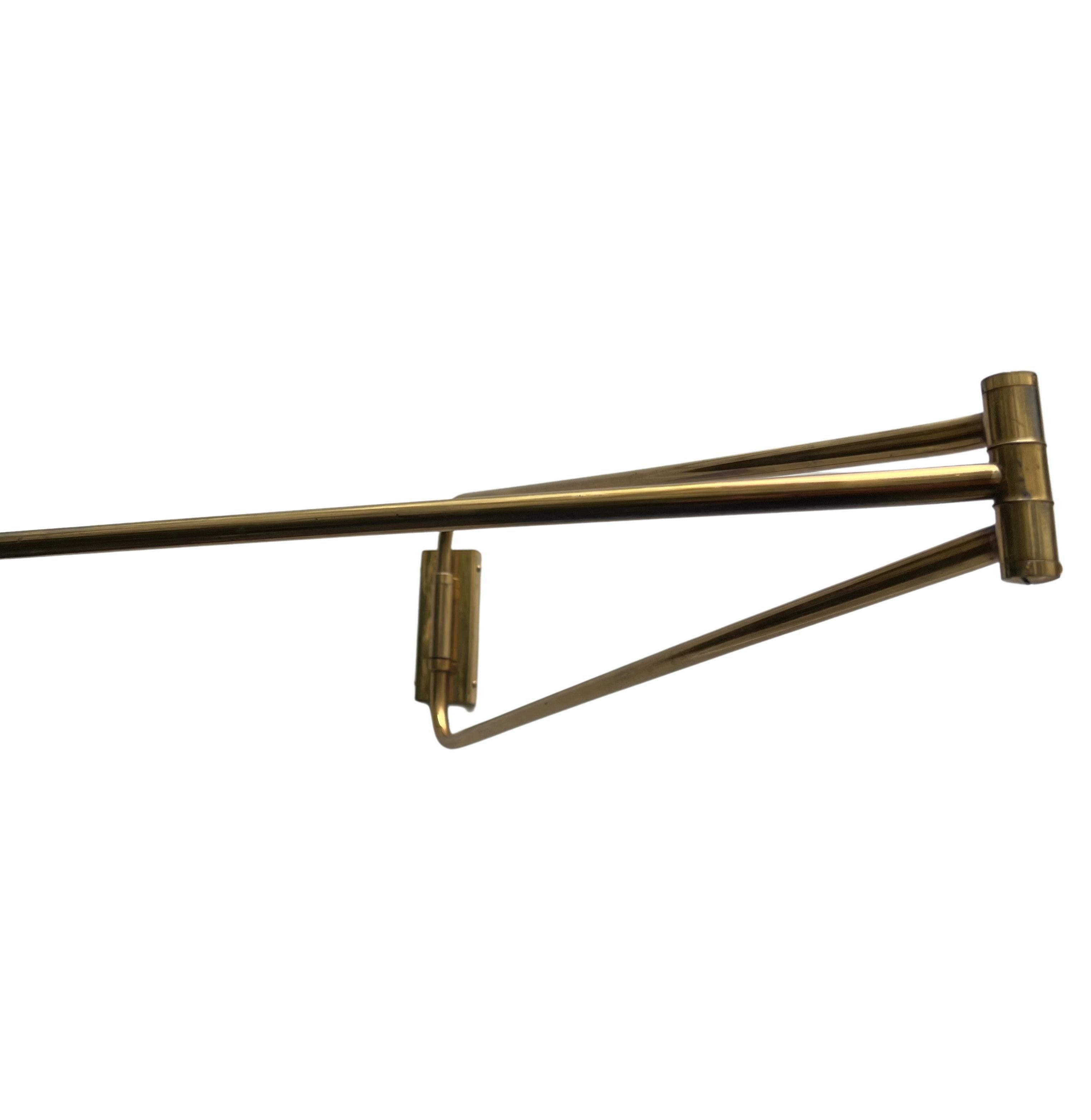 Mid-20th Century Robert Mathieu Foldable Wall Light, France circa 1950 For Sale