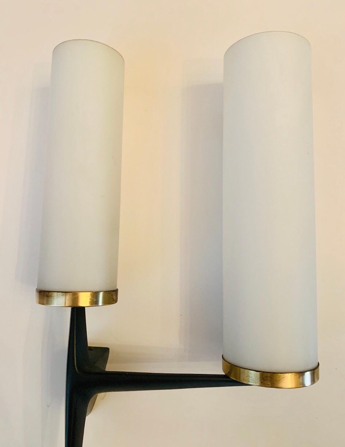 Arlus French 1960s Sculptural Wall Light 4