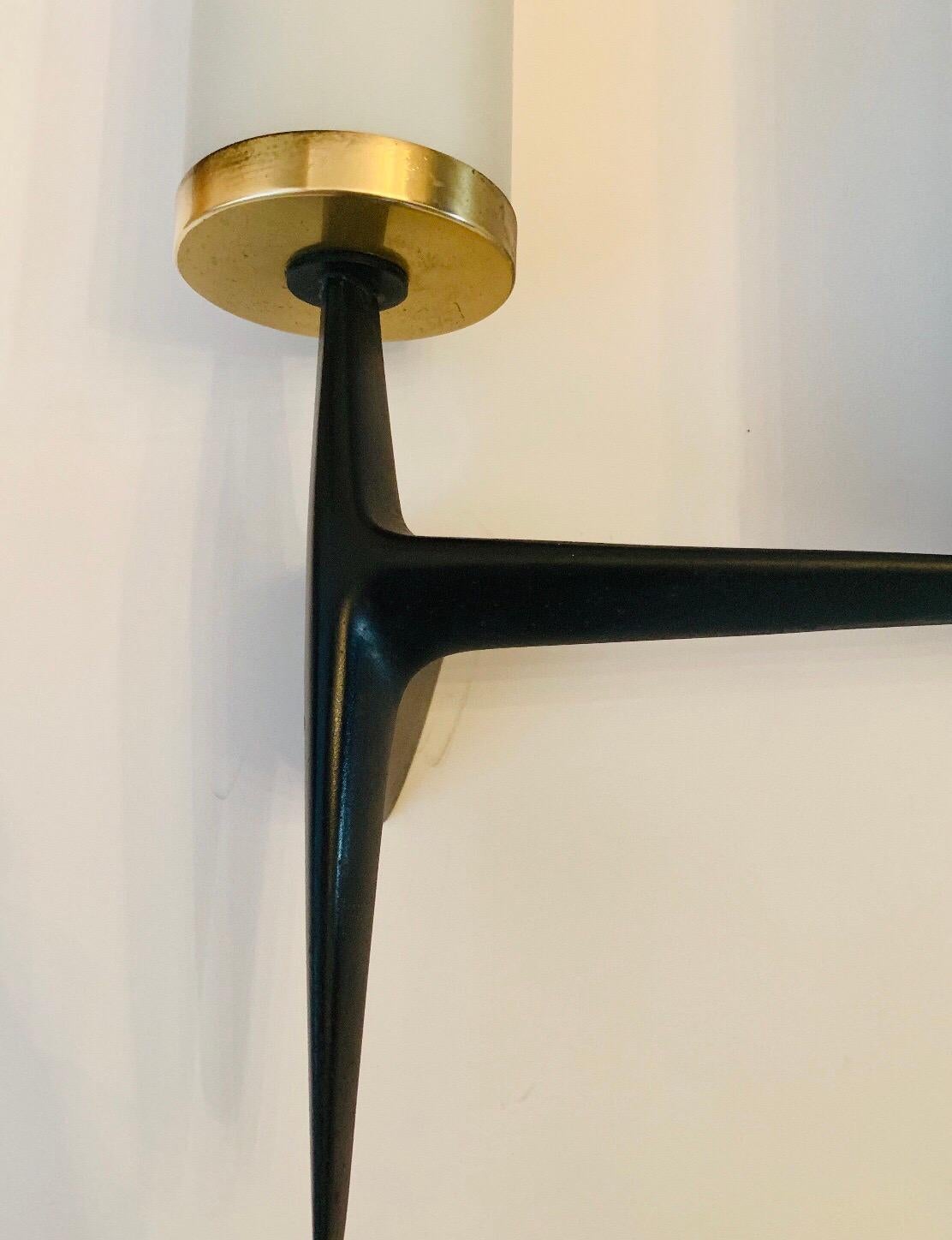 Arlus French 1960s Sculptural Wall Light 1