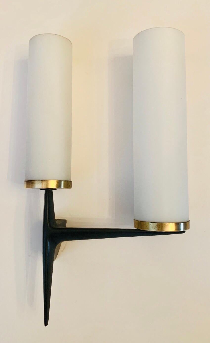 Arlus French 1960s Sculptural Wall Light 3