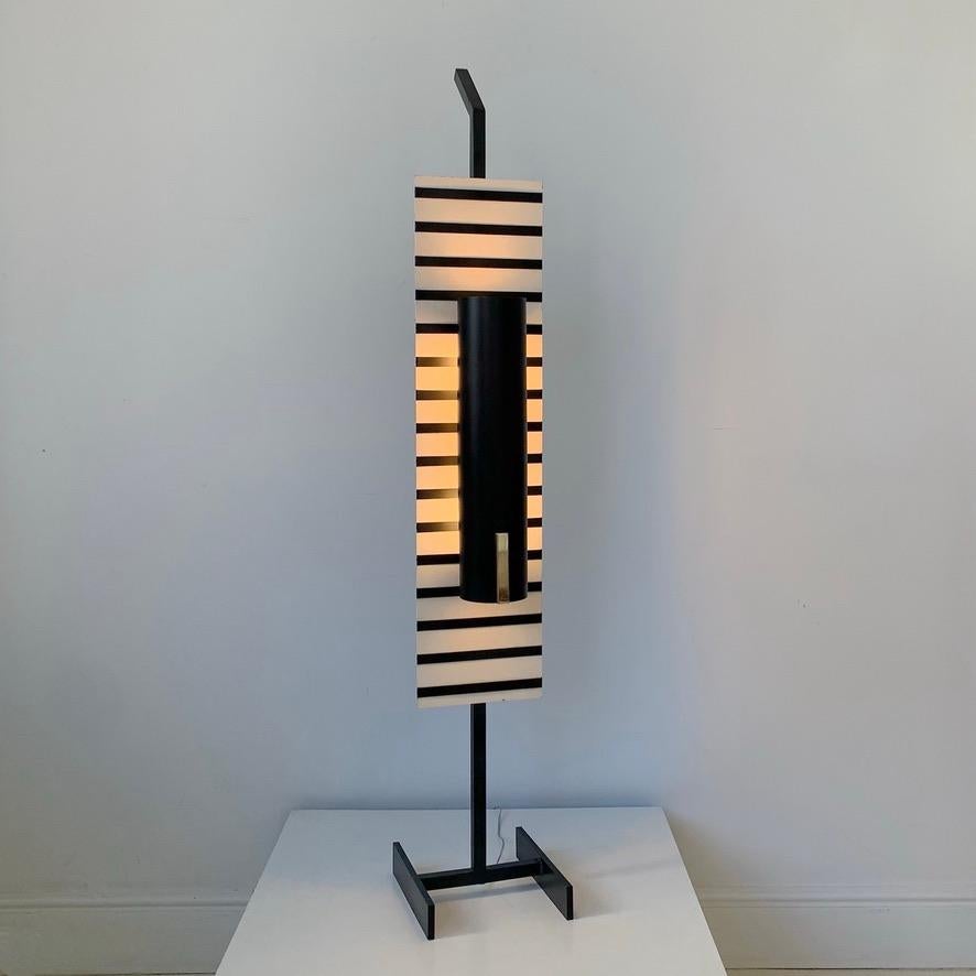 Arlus Mid-Century Decorative Floor Lamp, circa 1960, France. In Good Condition For Sale In Brussels, BE