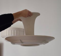 Arlus, Plafonnier En Plâtre, France, 1940