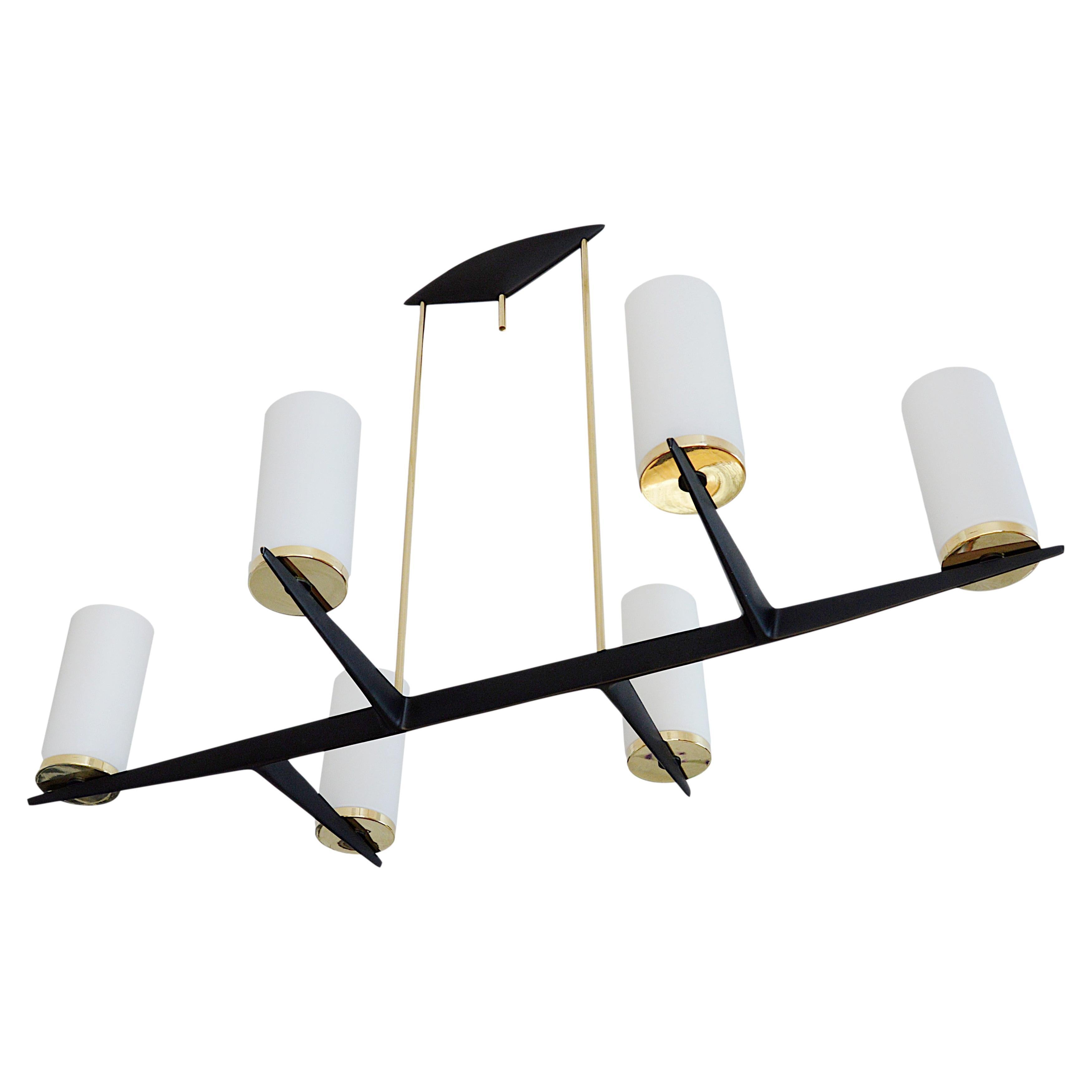 Lustre de classe Arlus Rare Midcentury, 1950s
