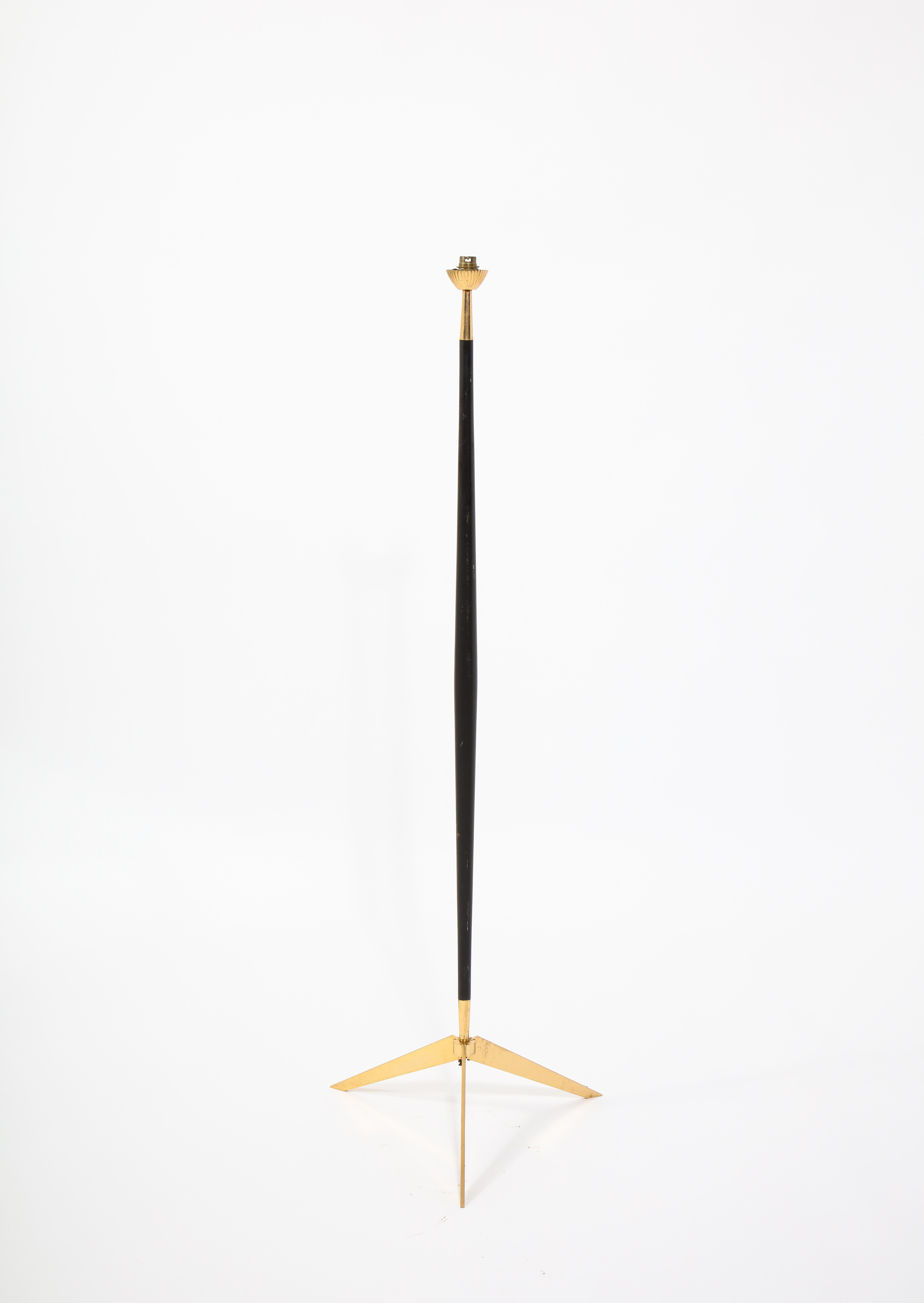 Arlus Tripod Standing Lamp, France 1950's For Sale 3
