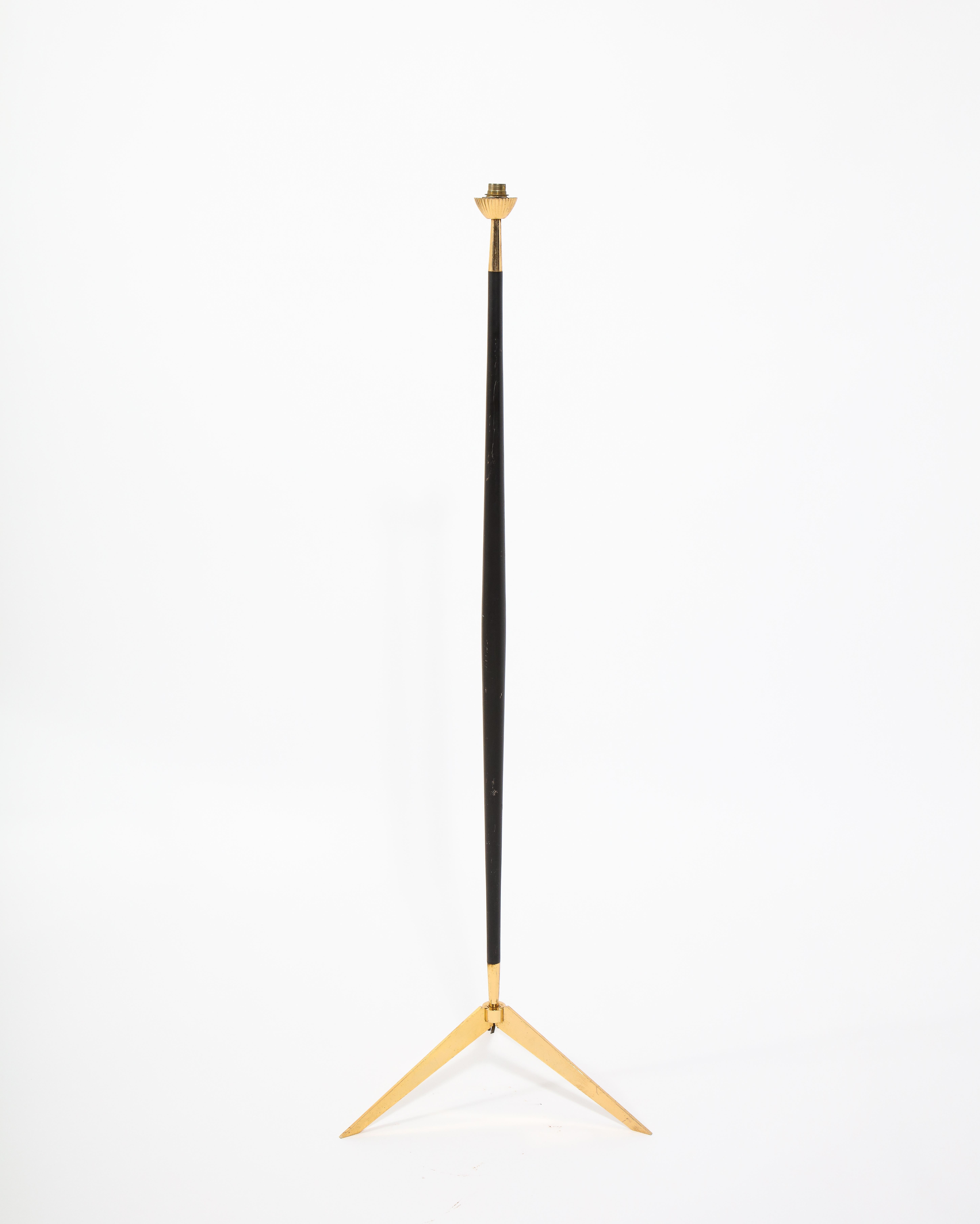 Arlus Tripod Standing Lamp, France 1950's For Sale 1