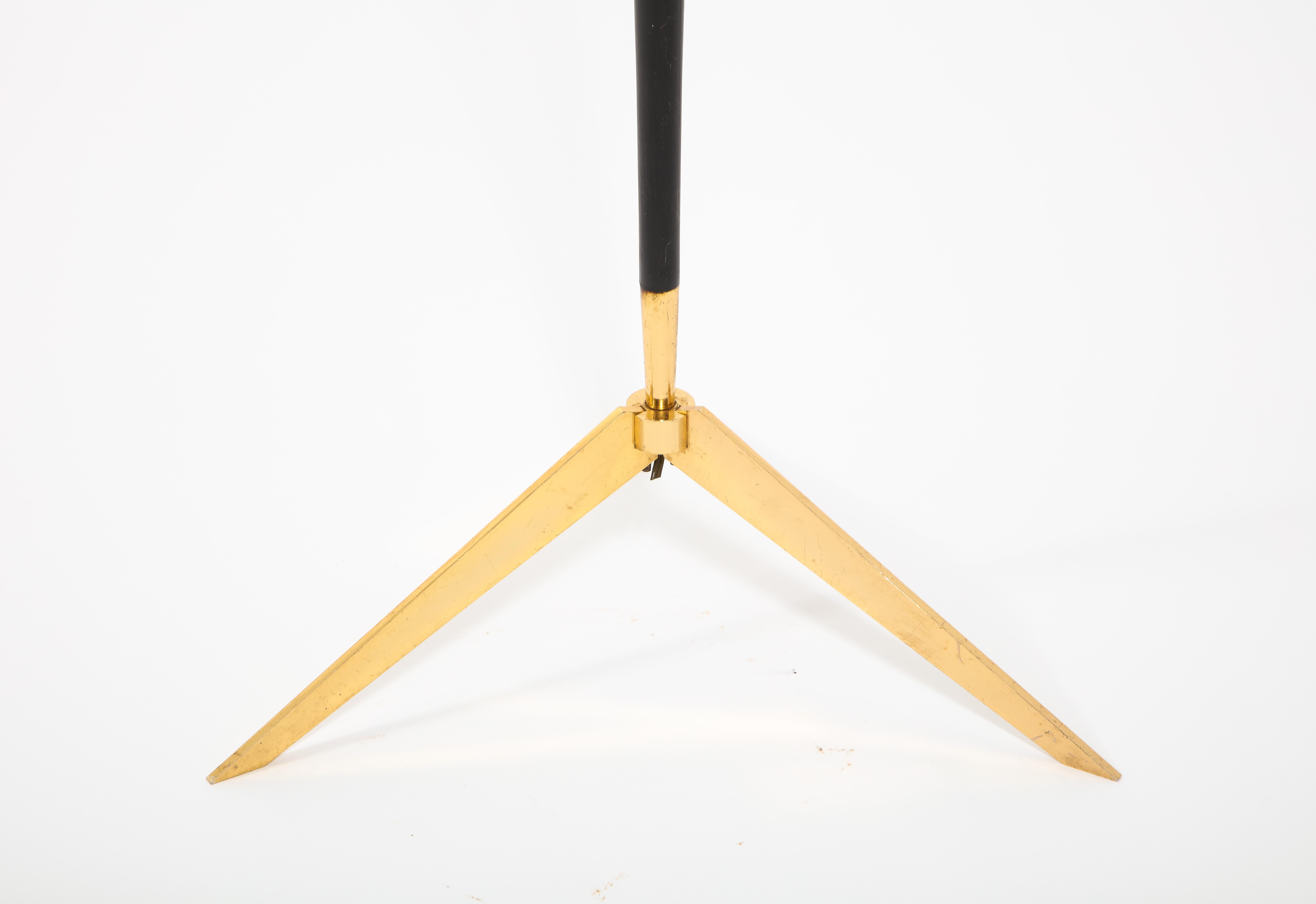 Arlus Tripod Standing Lamp, France 1950's For Sale 2