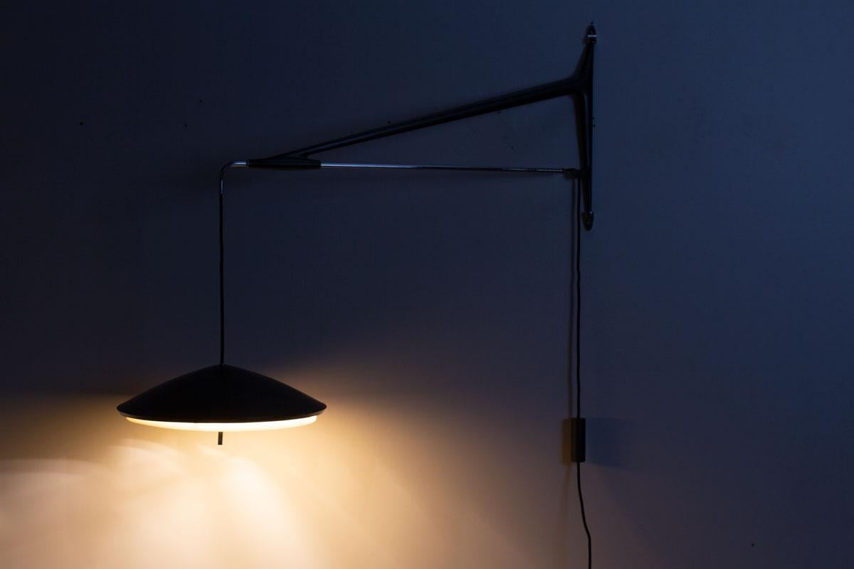 Arlus wall lamp with counterweight, 1950 en vente 4
