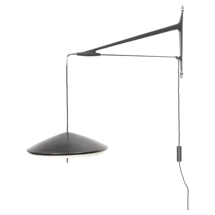 Arlus wall lamp with counterweight, 1950