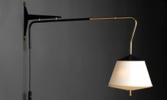 Arlus Wall Light, France circa 1950