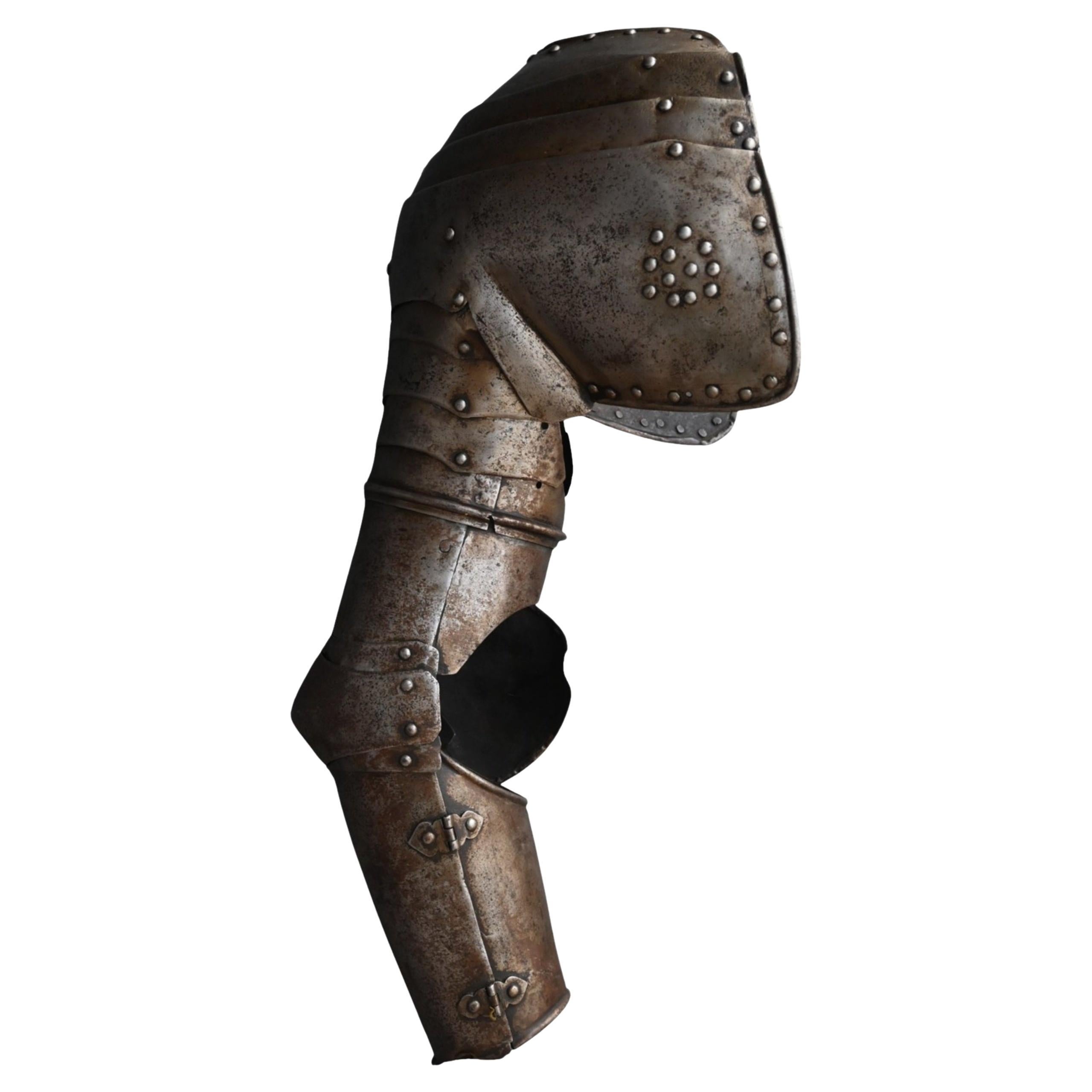 Arm And Shoulder Armor, Northern Italy (milan Or Brescia), Mid-16th Century For Sale