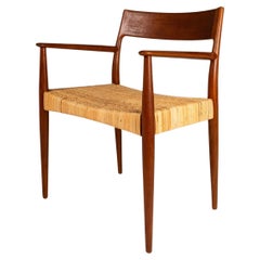 Arm Chair by Enjar Larsen & Aksel Bender Madsen, Willy Beck, Denmark, c. 1950's