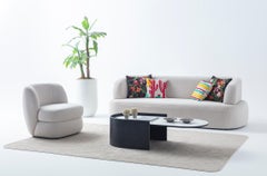 Arm Chair, Cream Armchair, White Accent Armchair