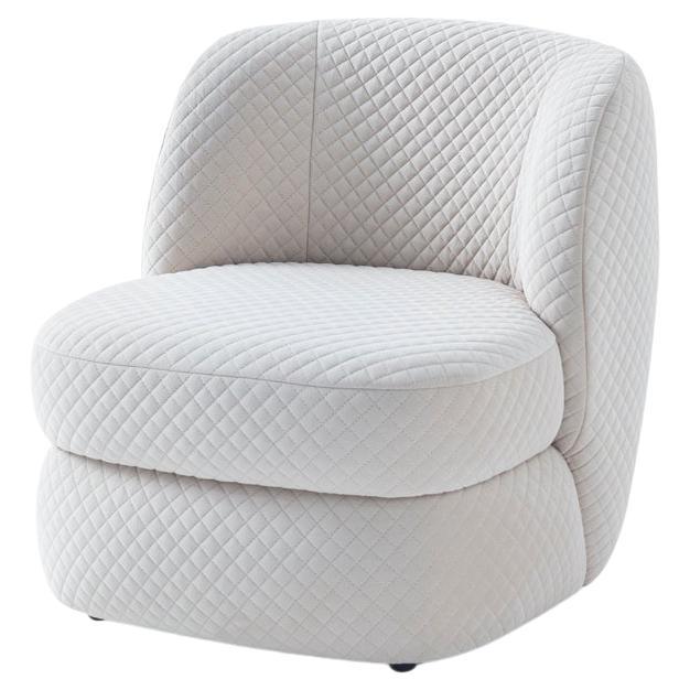 Arm Chair, Cream Armchair, White Accent Armchair For Sale