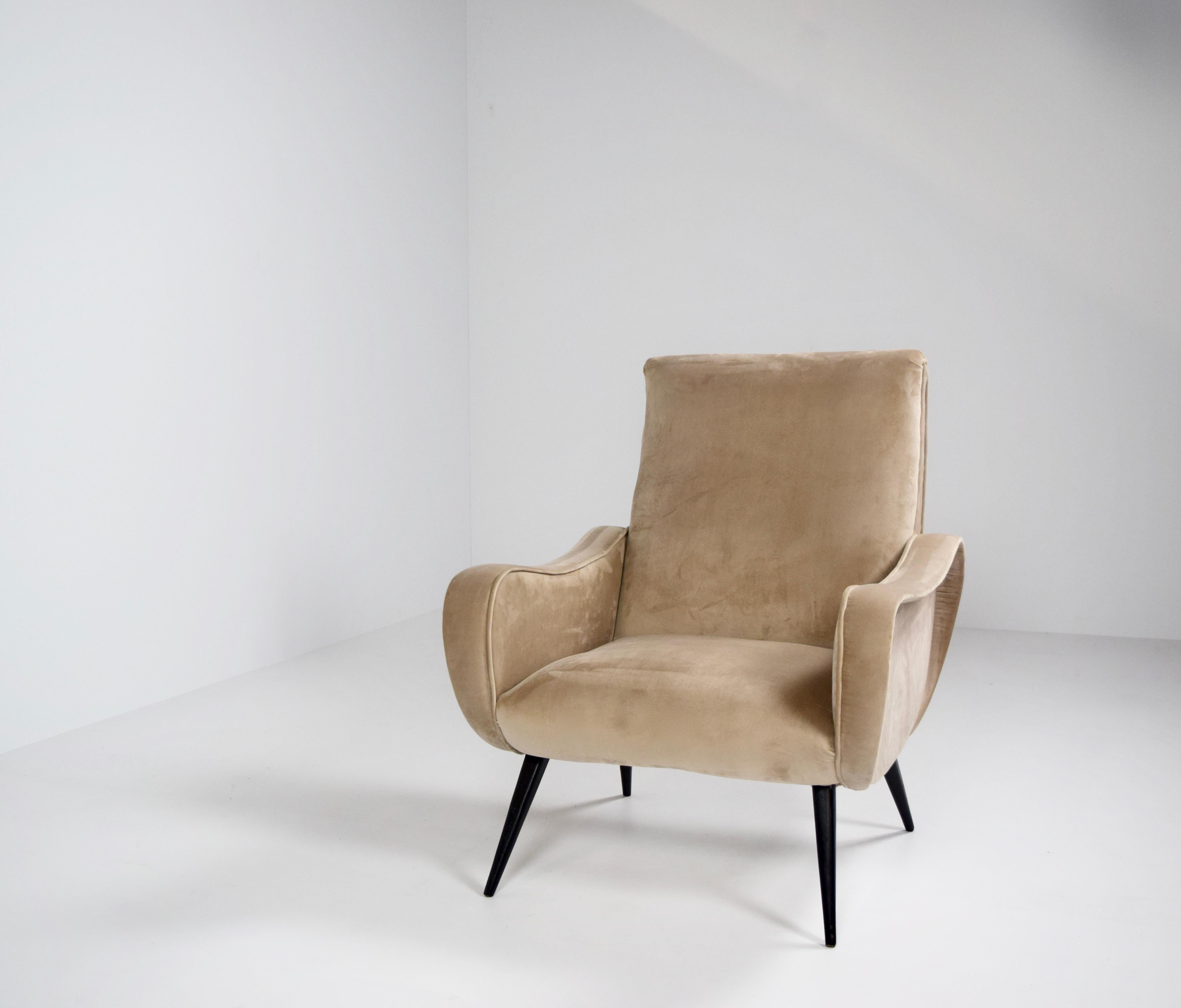 Armchair in 'Lady Style' by Marco Zanuso, Italy 1960s  1
