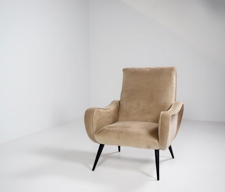 Armchair in 'Lady Style' by Marco Zanuso, Italy 1960s  For Sale 1