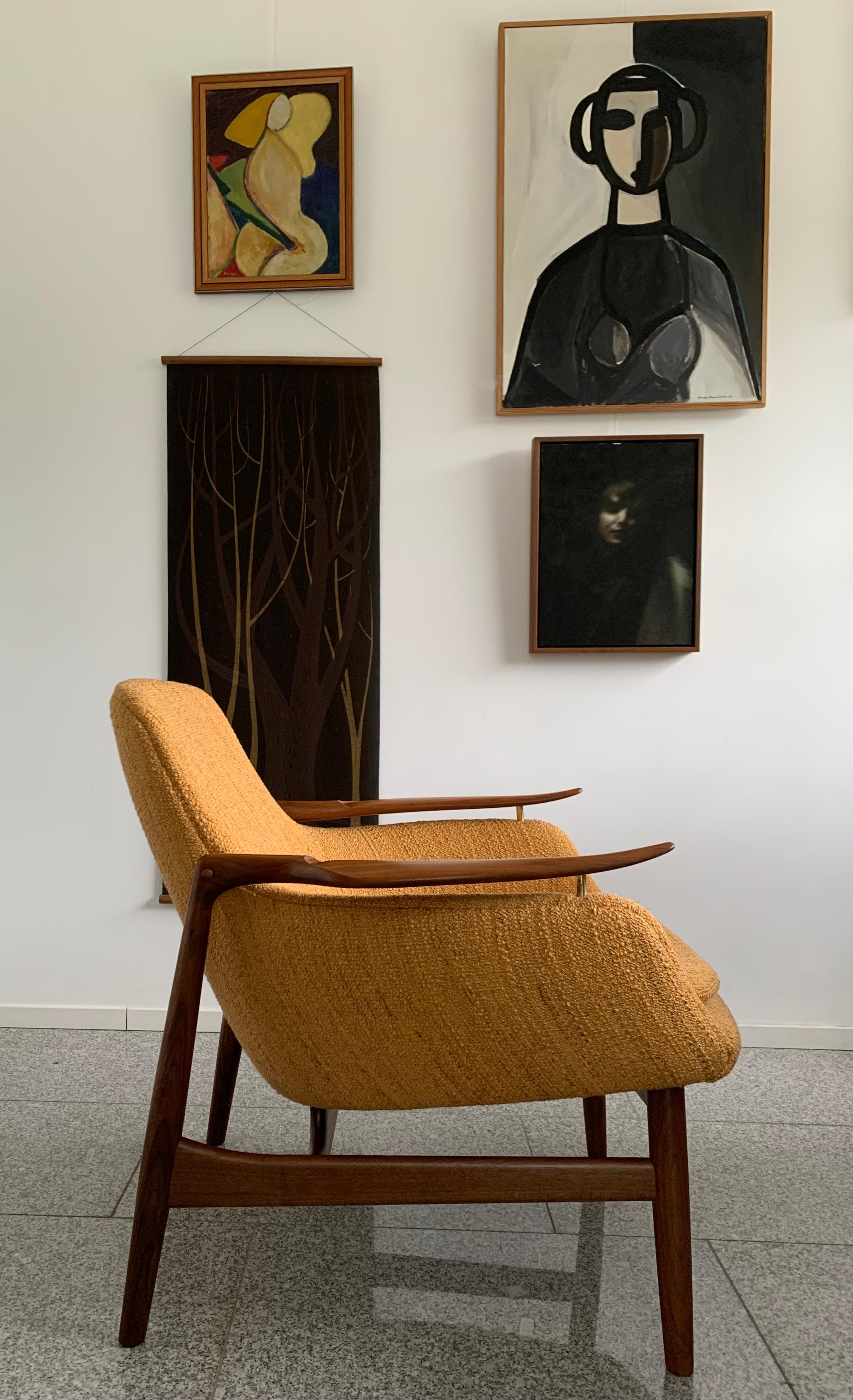 Arm Chair Model 53 by Finn Juhl  For Sale 11