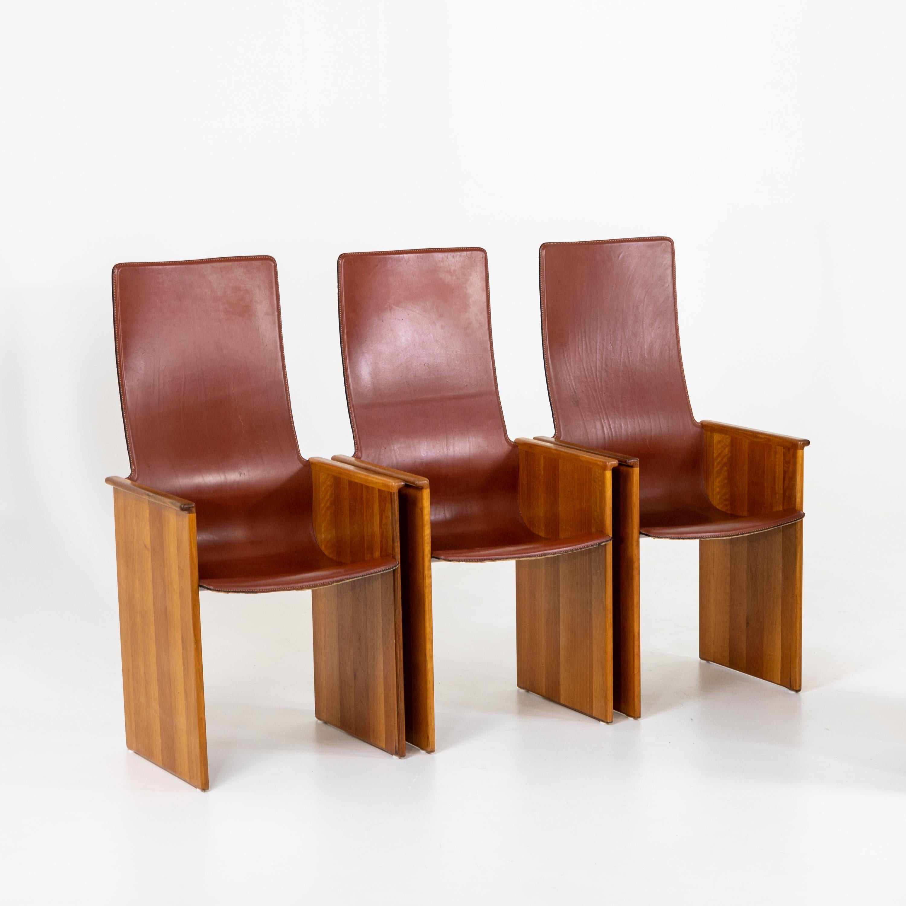 Late 20th Century Arm Chairs by Afra and Tobia Scarpa, 1960s
