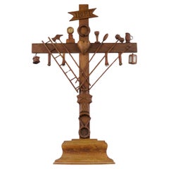 Antique Arma Christi Calvary, France 19th Century