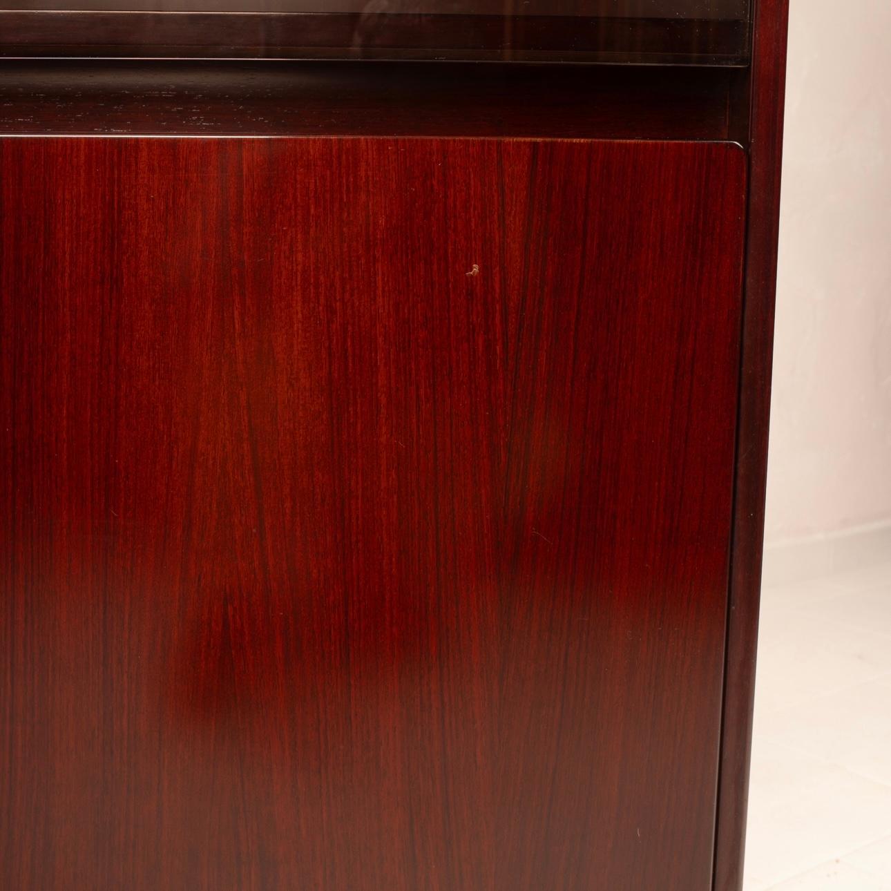 African Rosewood Cabinet by Paolo Piva in vendita 8
